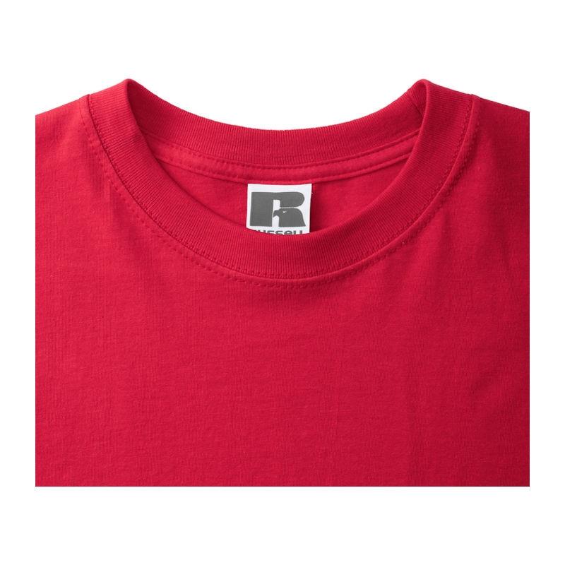 Tricou clasic autentic Rosu L