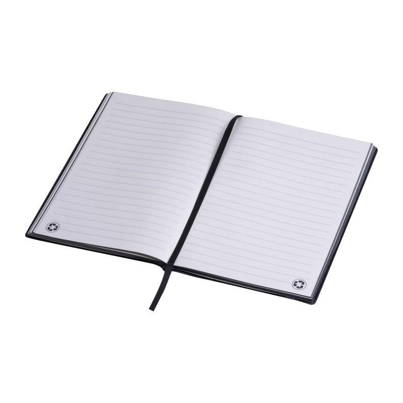 Notes A5 din PU moale Negru