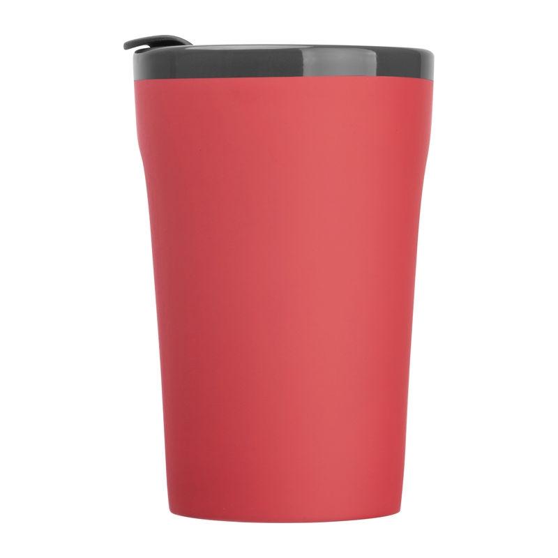 Cană ceramică cauciucată, 400 ml Roșu