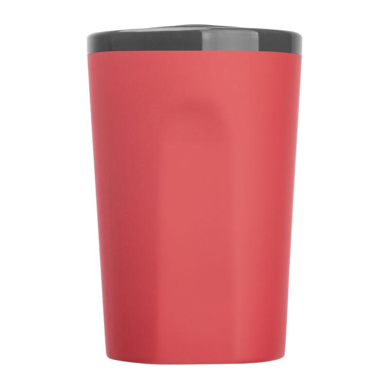 Cană ceramică cauciucată, 400 ml Roșu