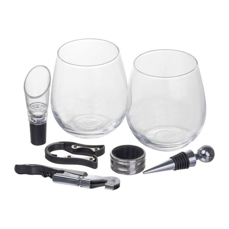Set pentru vin Beige