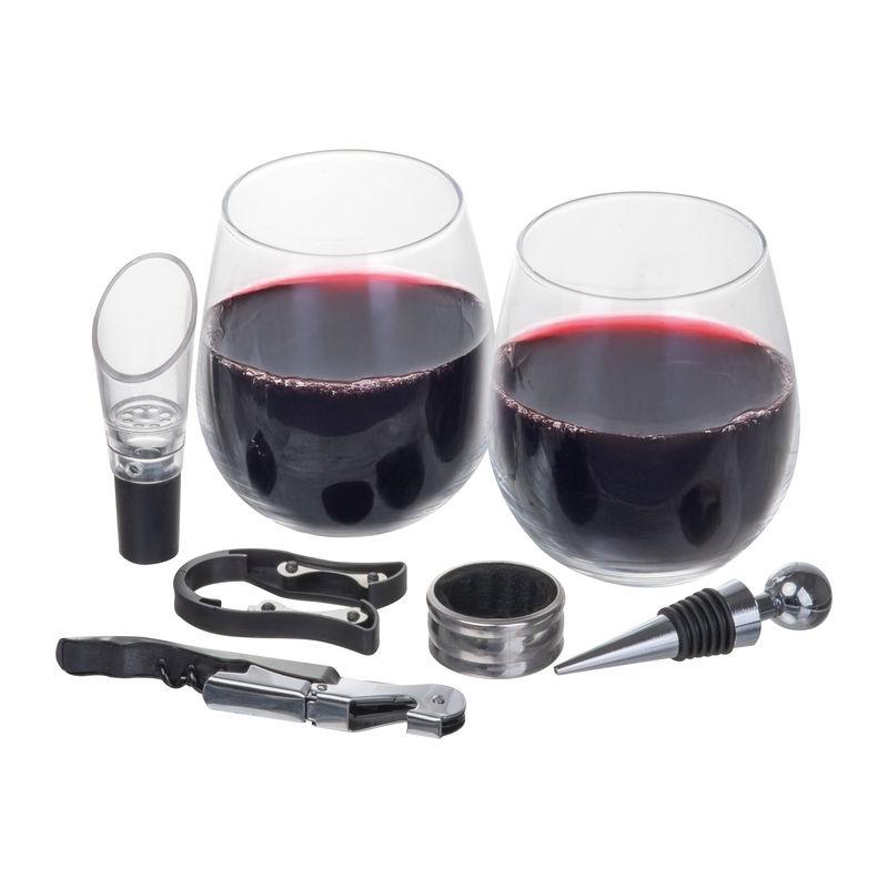 Set pentru vin Beige