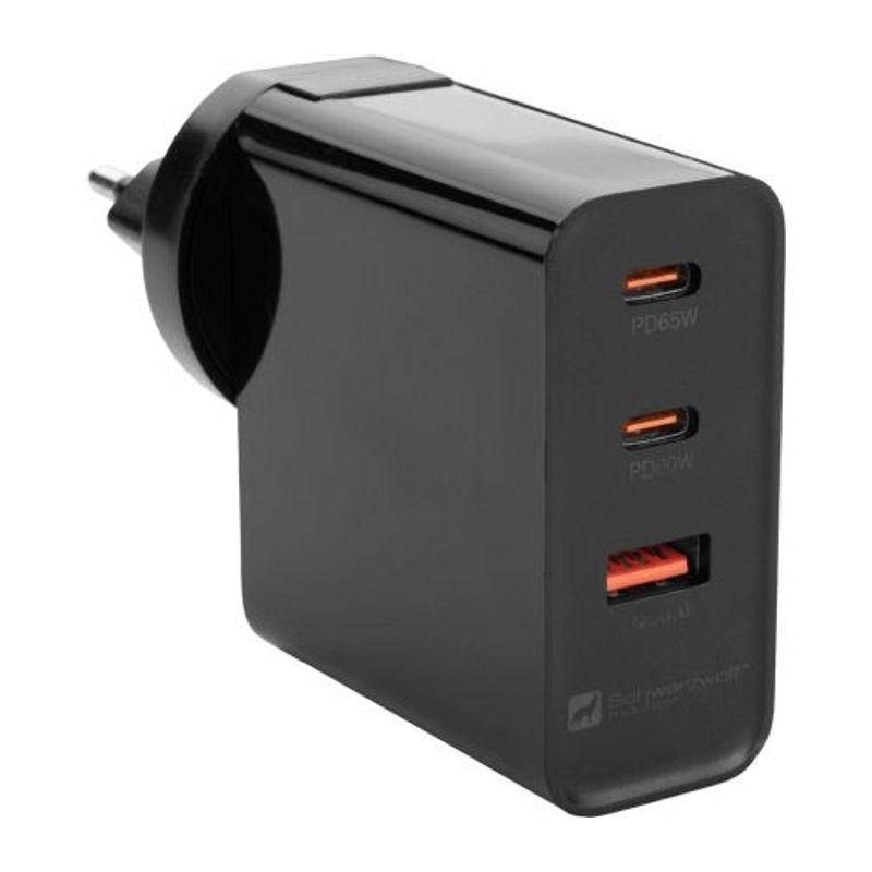 Adaptor de călătorie Schwarzwolf Banias Negru