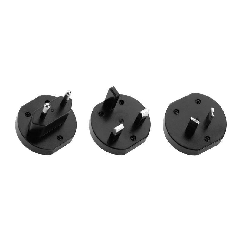 Adaptor de călătorie Schwarzwolf Banias Negru