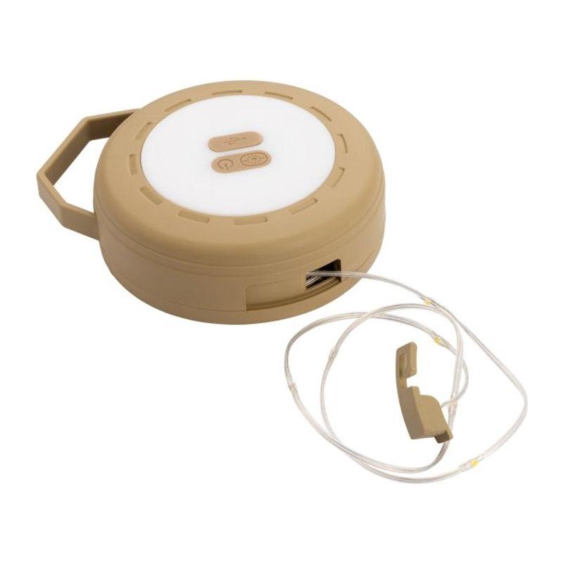 Lampă de camping suspendată Schwarzwolf Lambro Beige