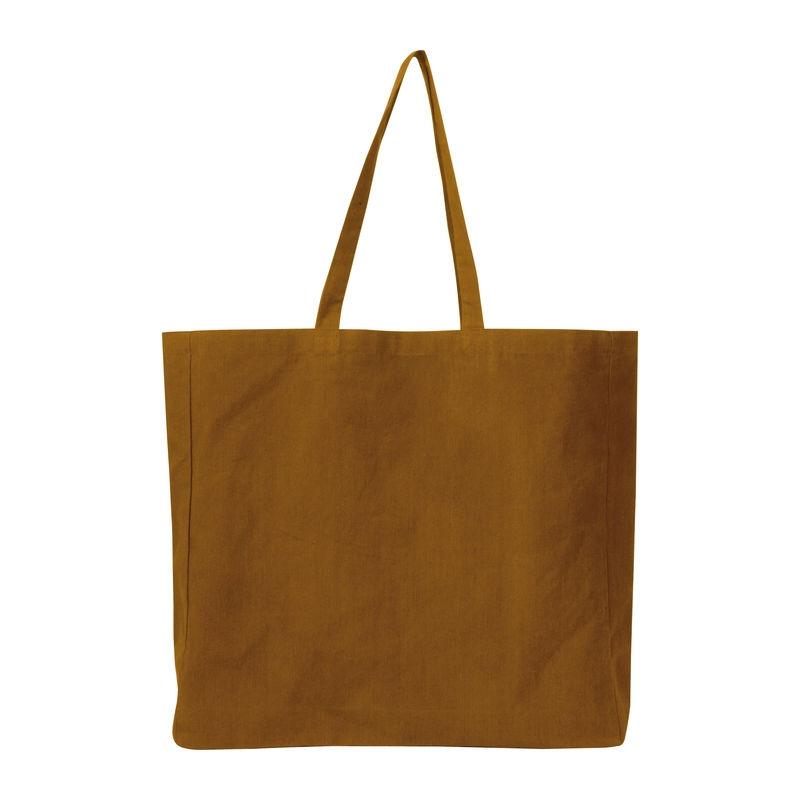 Geantă shopper din bumbac și poliester reciclate Maro