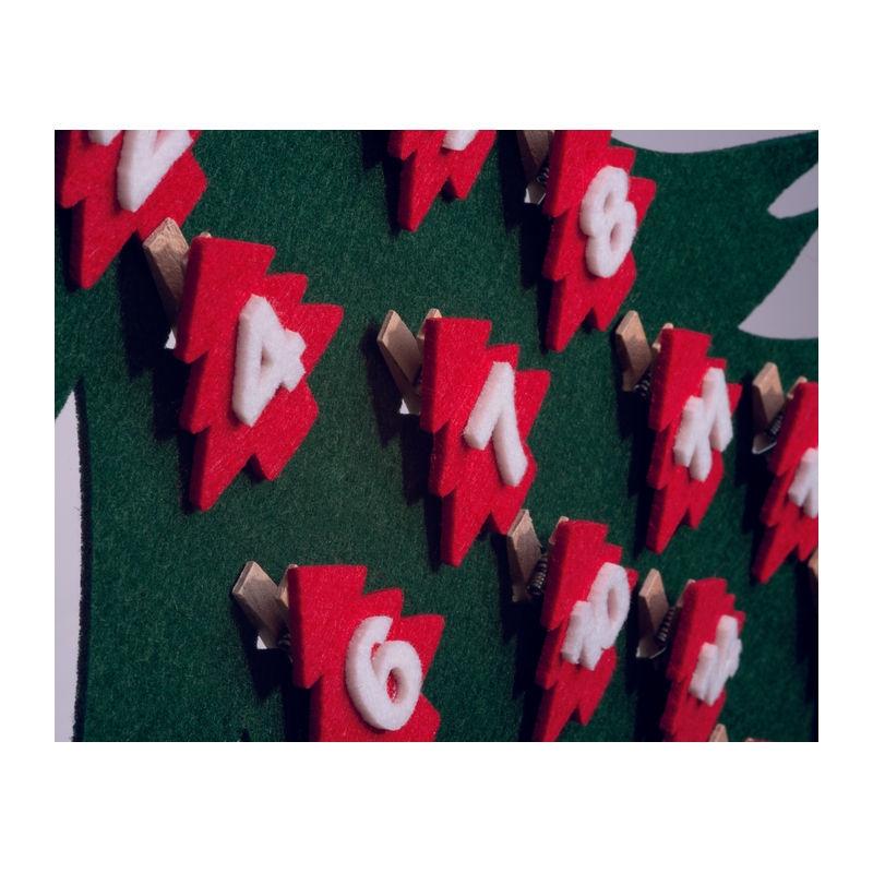 Calendar de Advent Verde Inchis