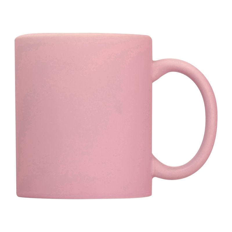 Cană pentru sublimare din ceramică mată Roz