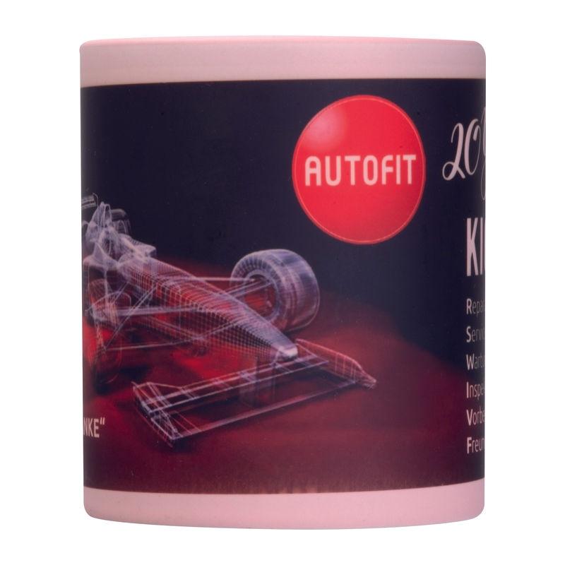 Cană pentru sublimare din ceramică mată Roz