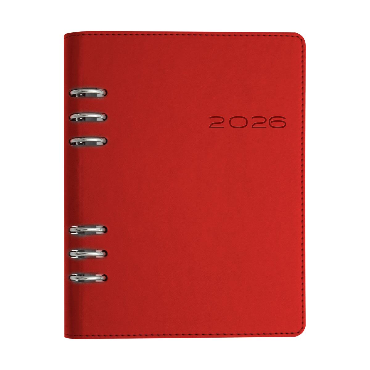 Agendă Organizer rigid Roșu 107