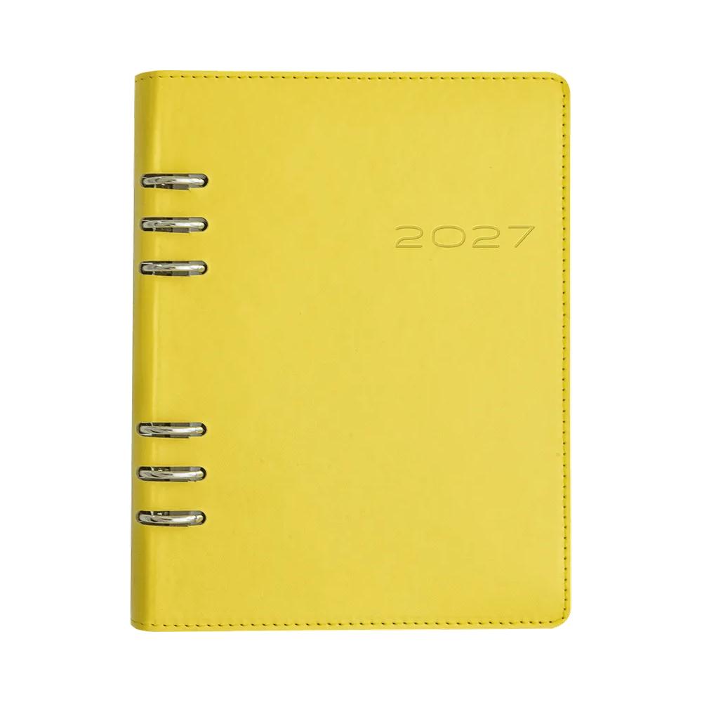 Agendă Organizer rigid Galben 122