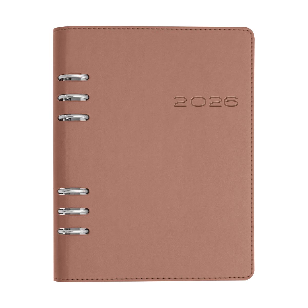 Agendă Organizer rigid Cafeniu 124