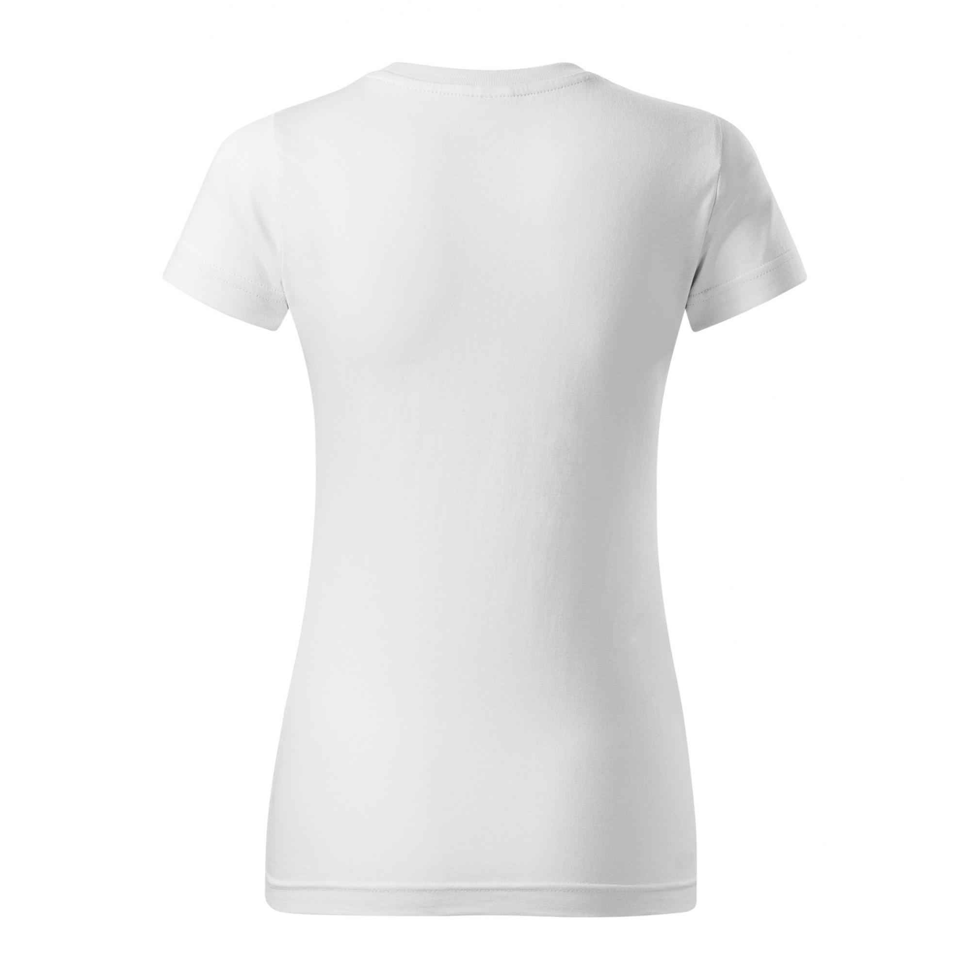Tricou pentru damă Basic 134 Alb M