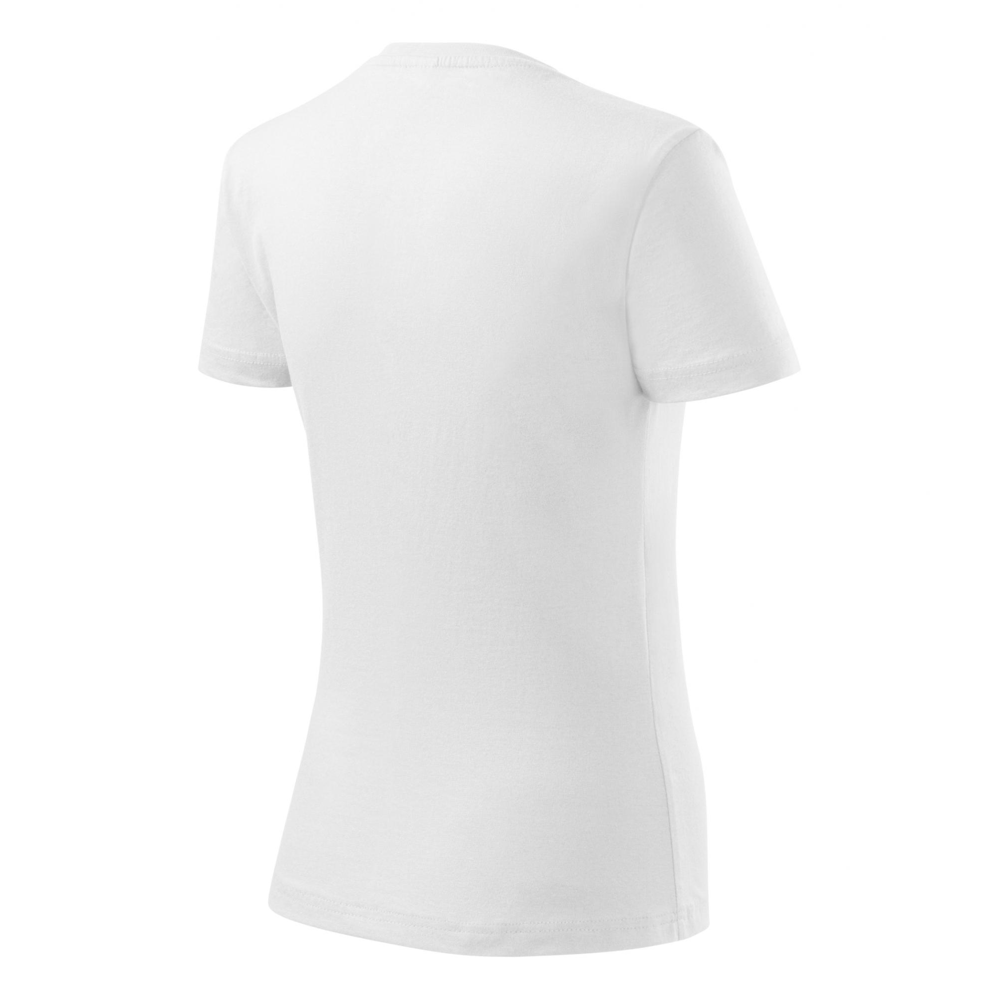 Tricou pentru damă Basic 134 Alb M