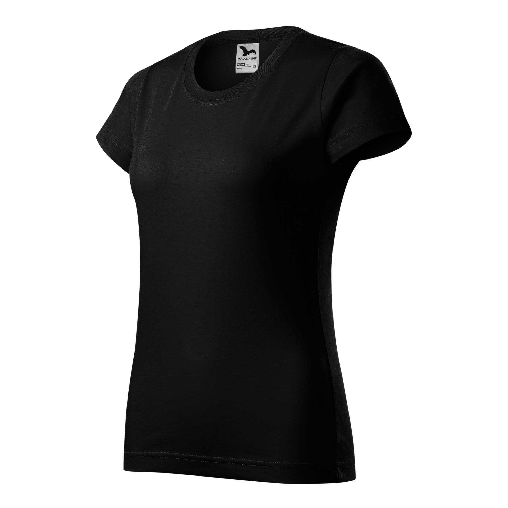 Tricou pentru damă Basic 134 Negru
