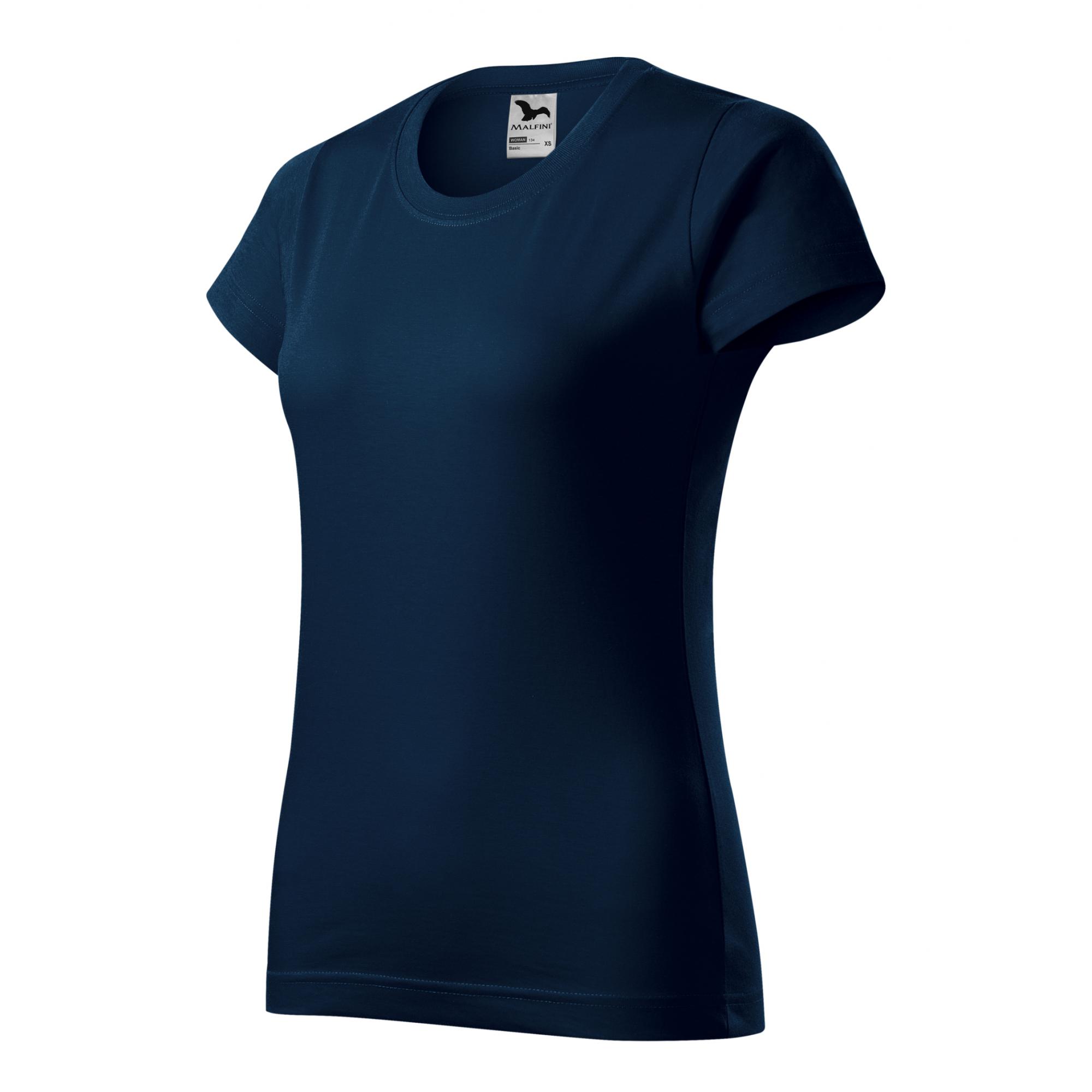 Tricou pentru damă Basic 134 Albastru marin
