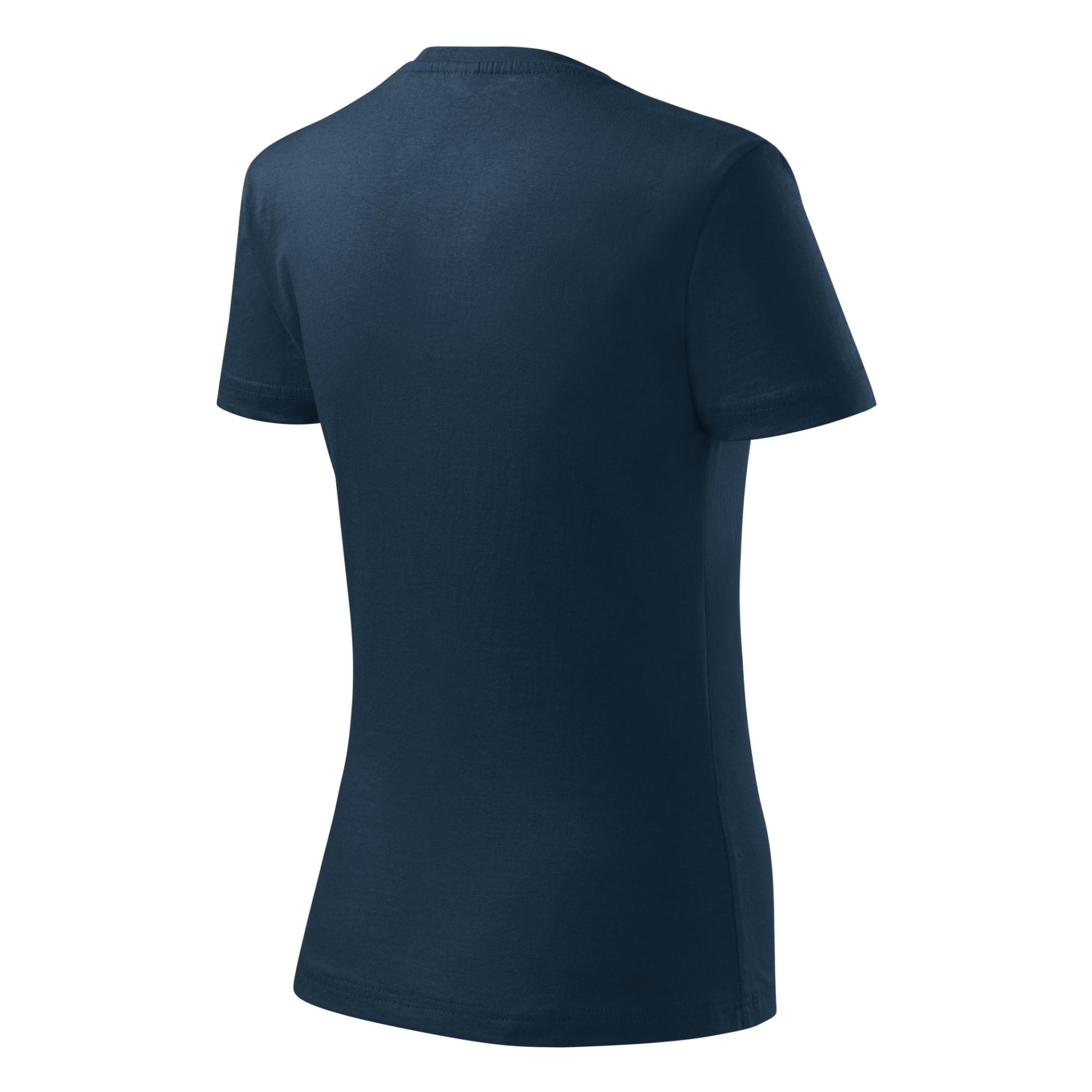 Tricou pentru damă Basic 134 Albastru marin XS