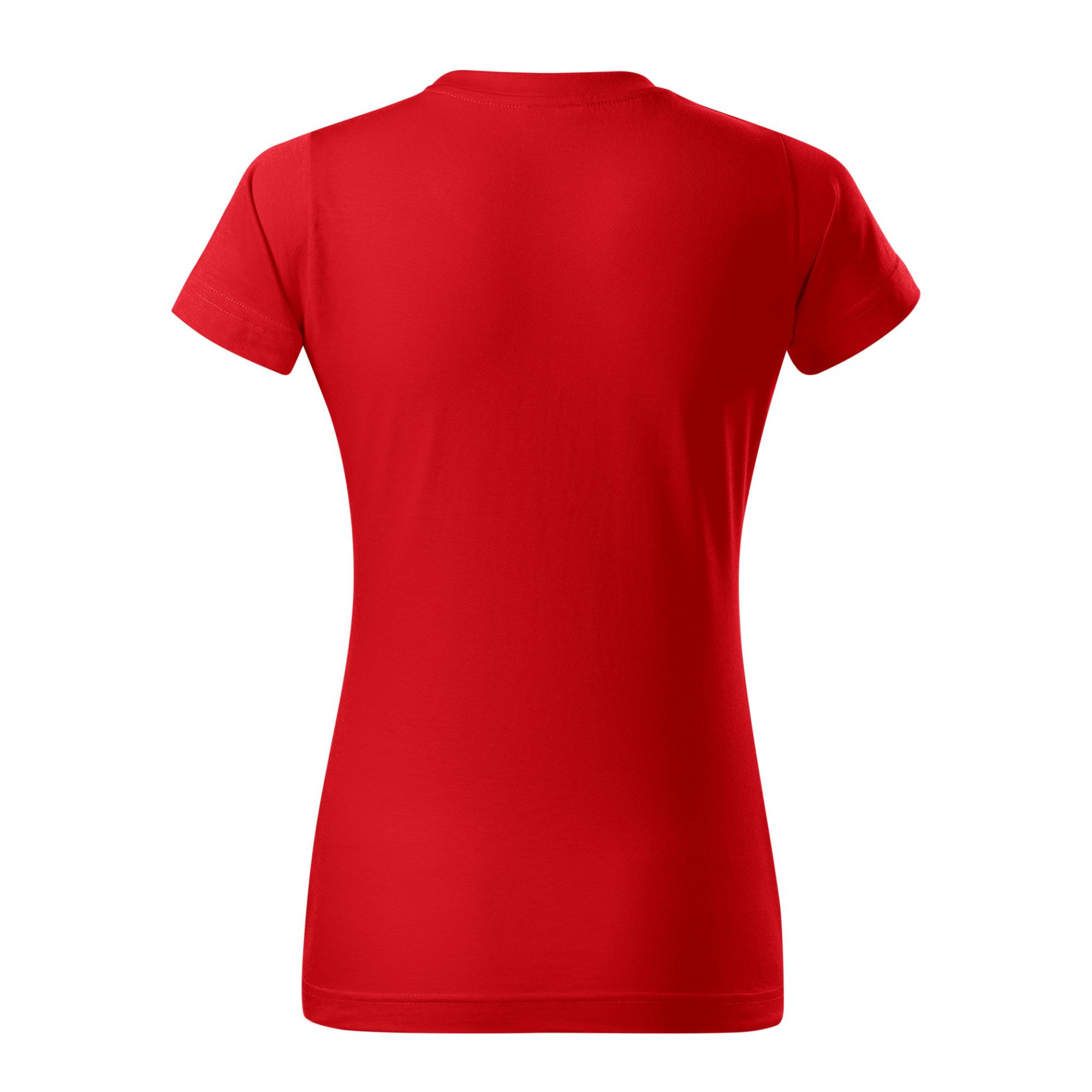 Tricou pentru damă Basic 134 Rosu XXL