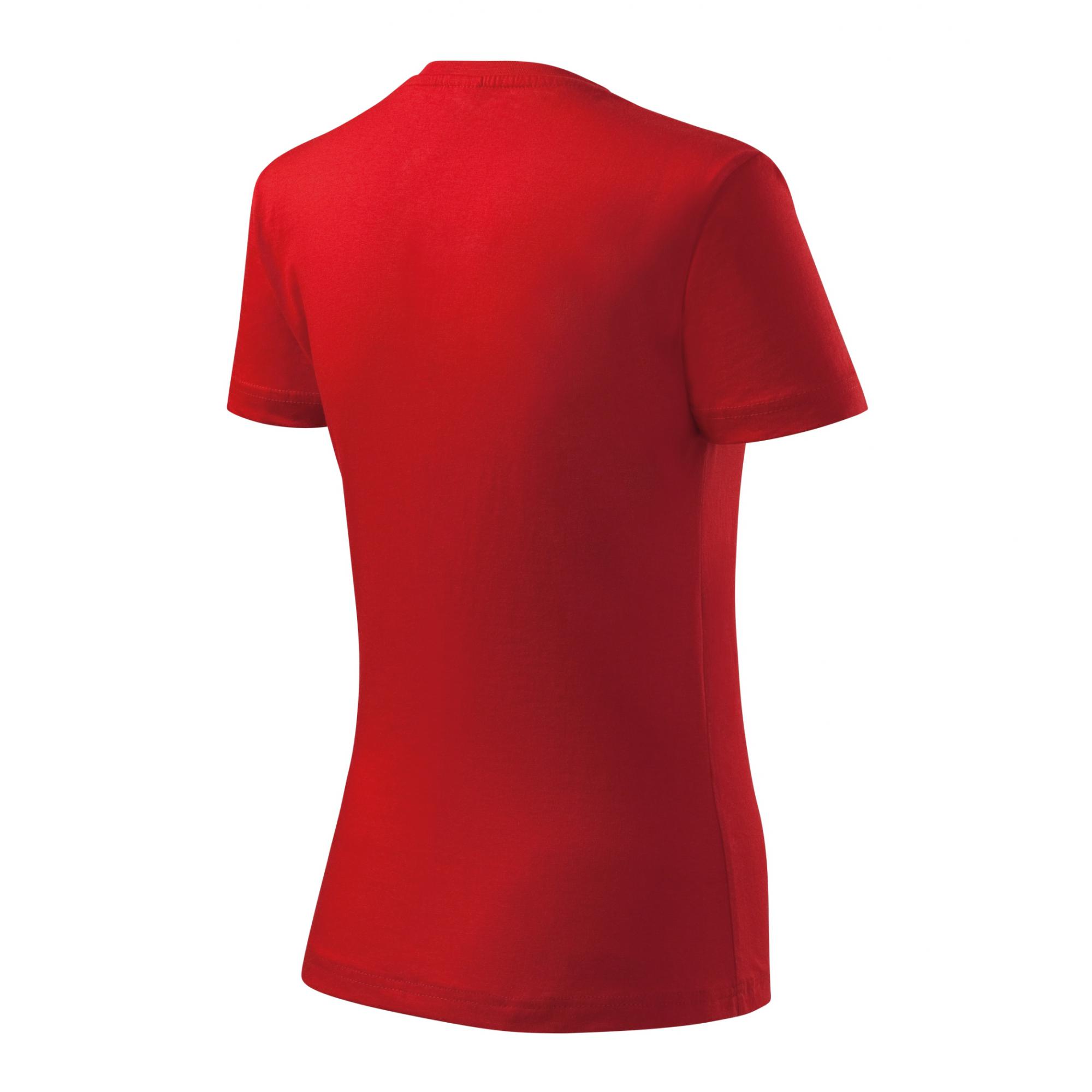Tricou pentru damă Basic 134 Rosu XXL