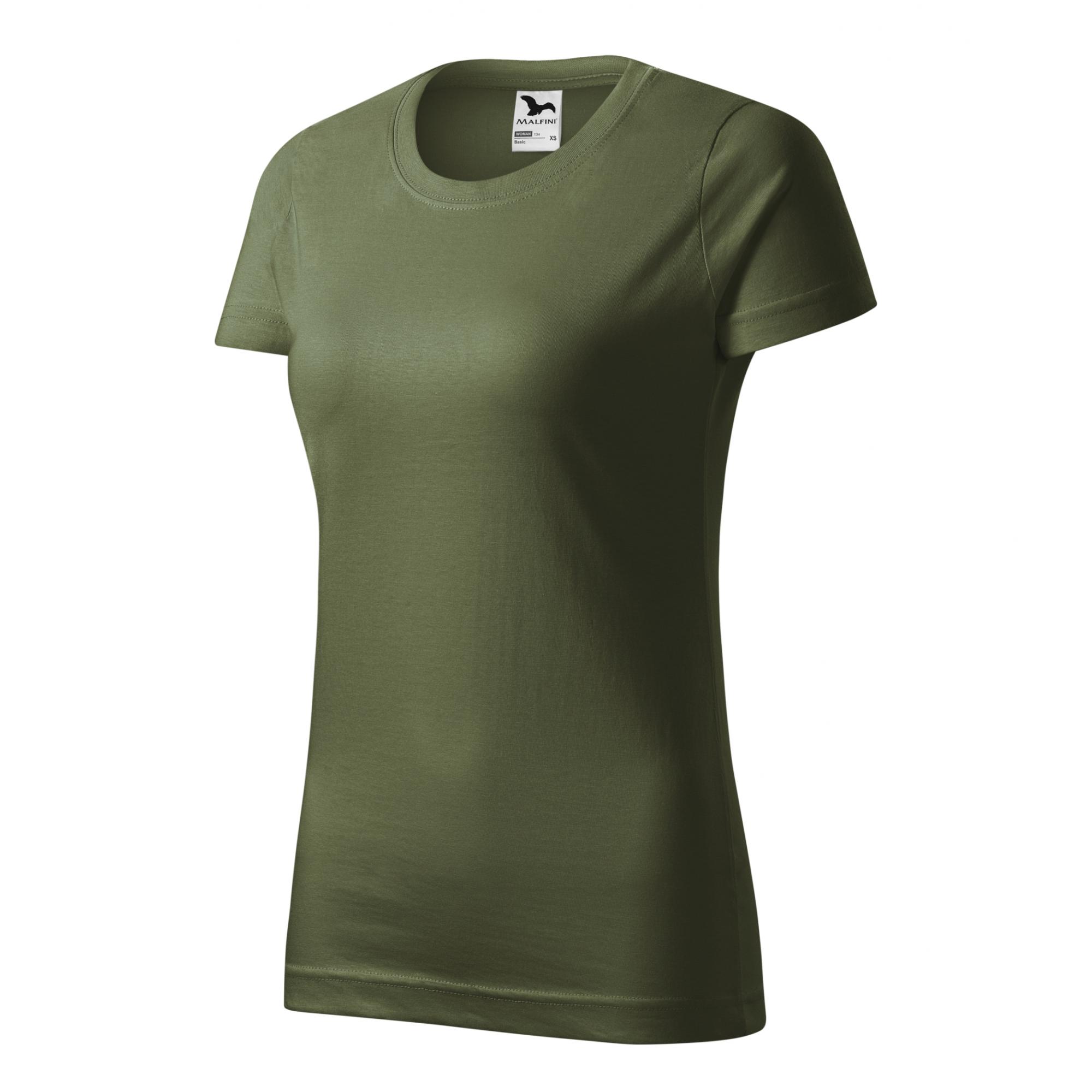 Tricou pentru damă Basic 134 Khaki XS