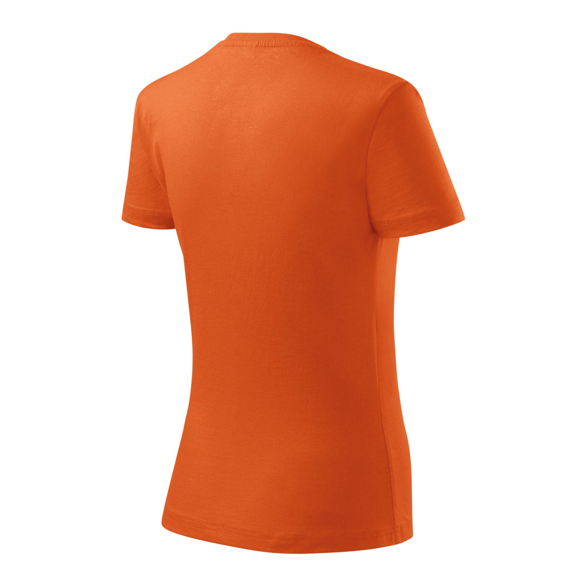 Tricou pentru damă Basic 134 Portocaliu XS