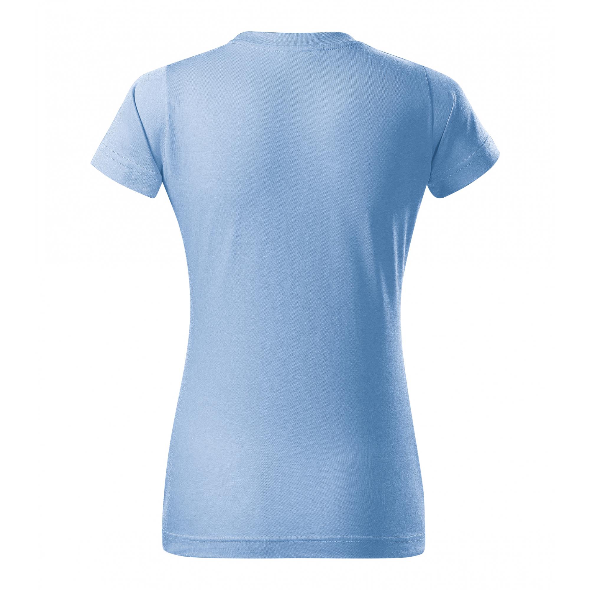 Tricou pentru damă Basic 134 Albastru deschis XS