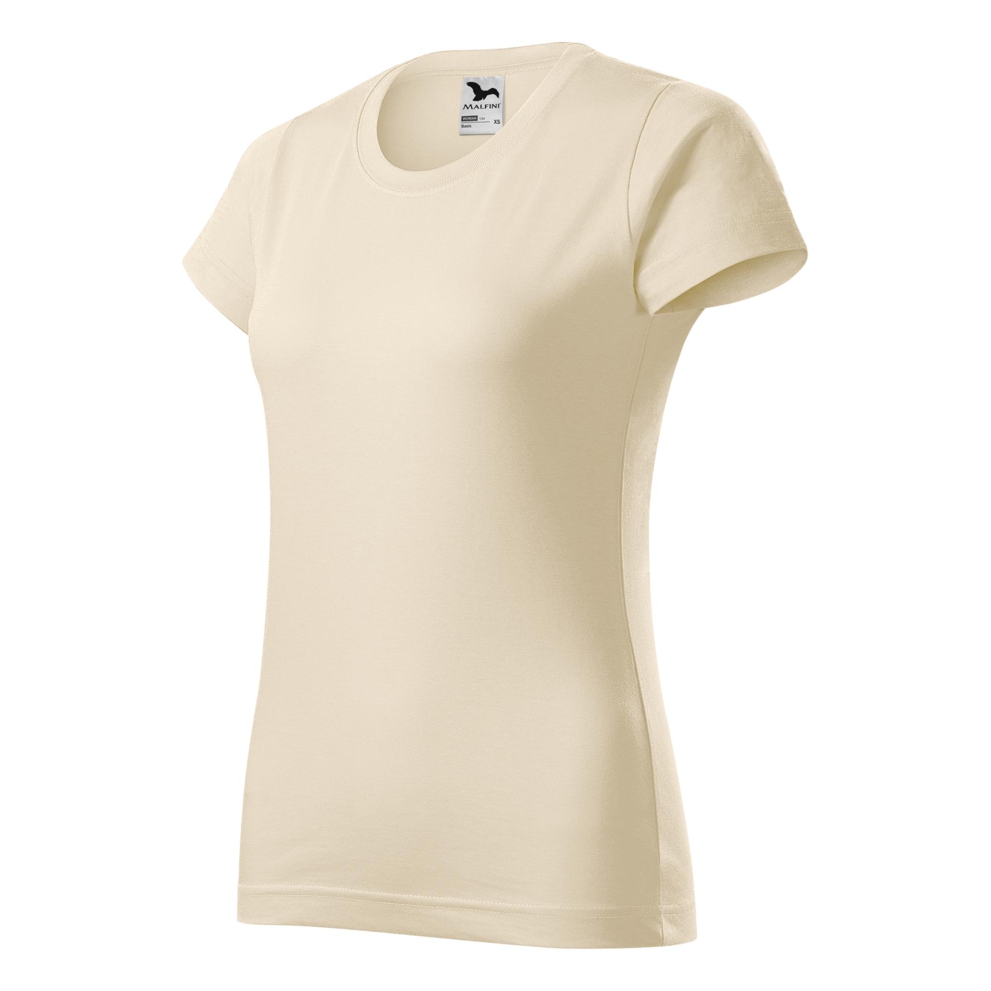 Tricou pentru damă Basic 134 Migdală L