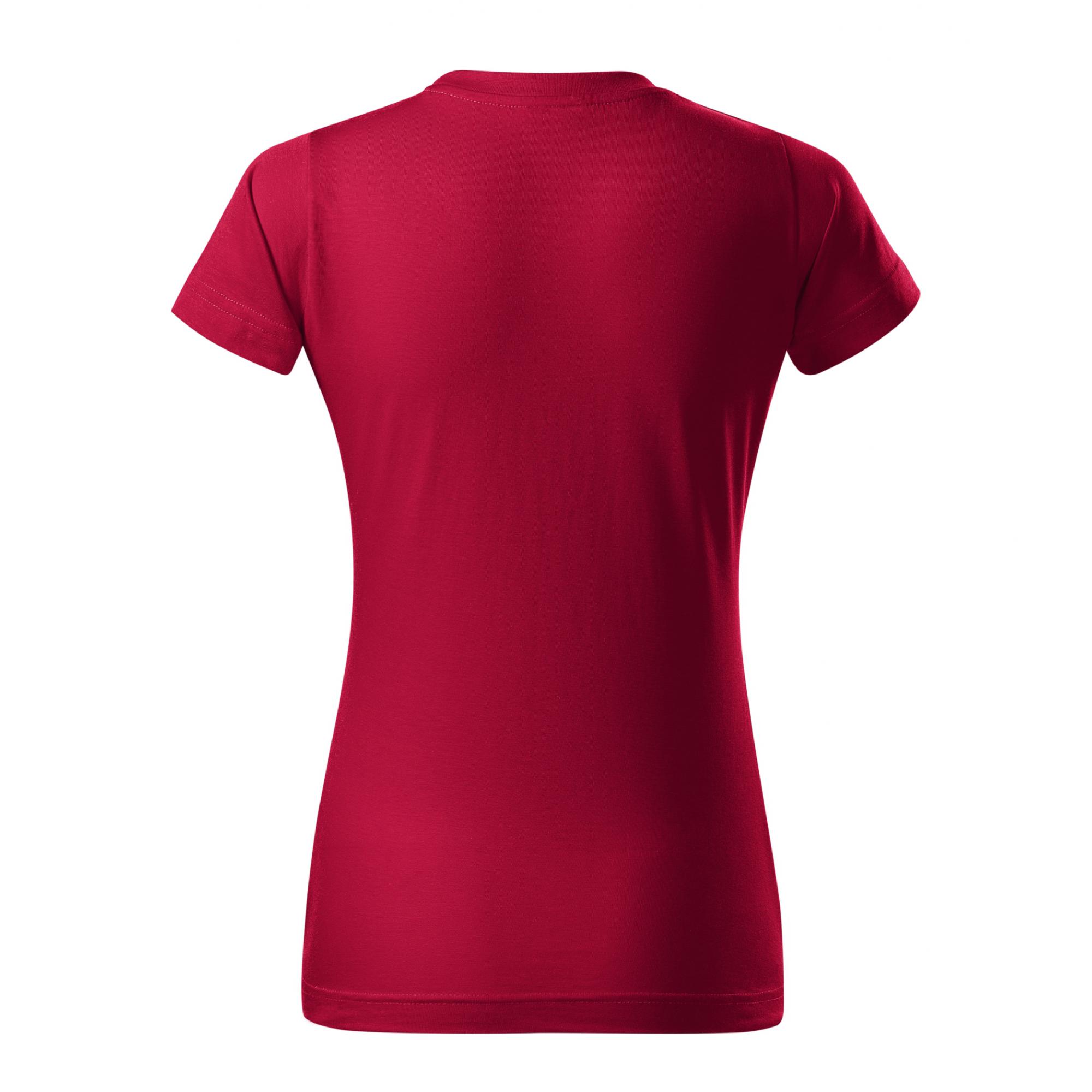 Tricou pentru damă Basic 134 Rosu marlboro L
