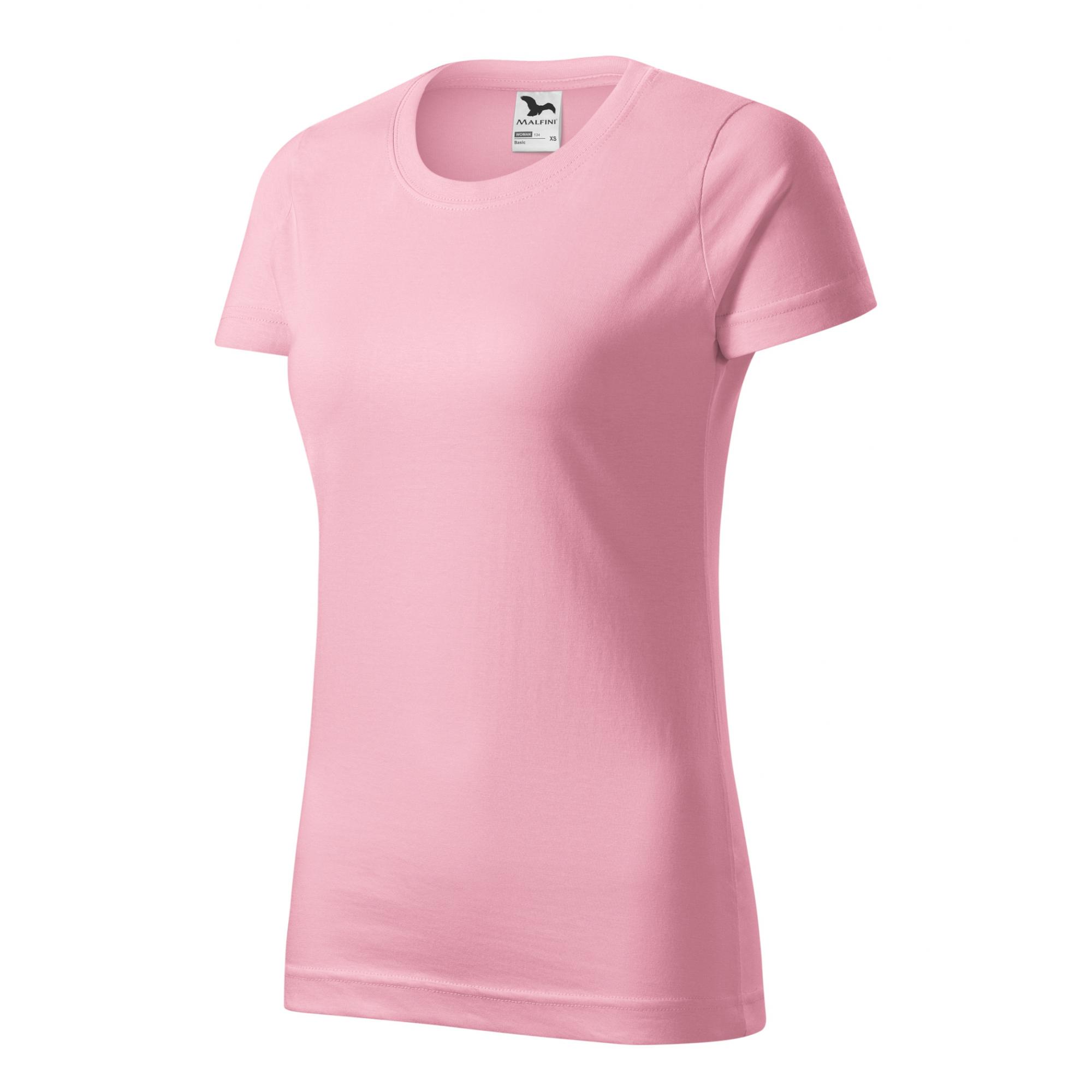 Tricou pentru damă Basic 134 Roz 3XL