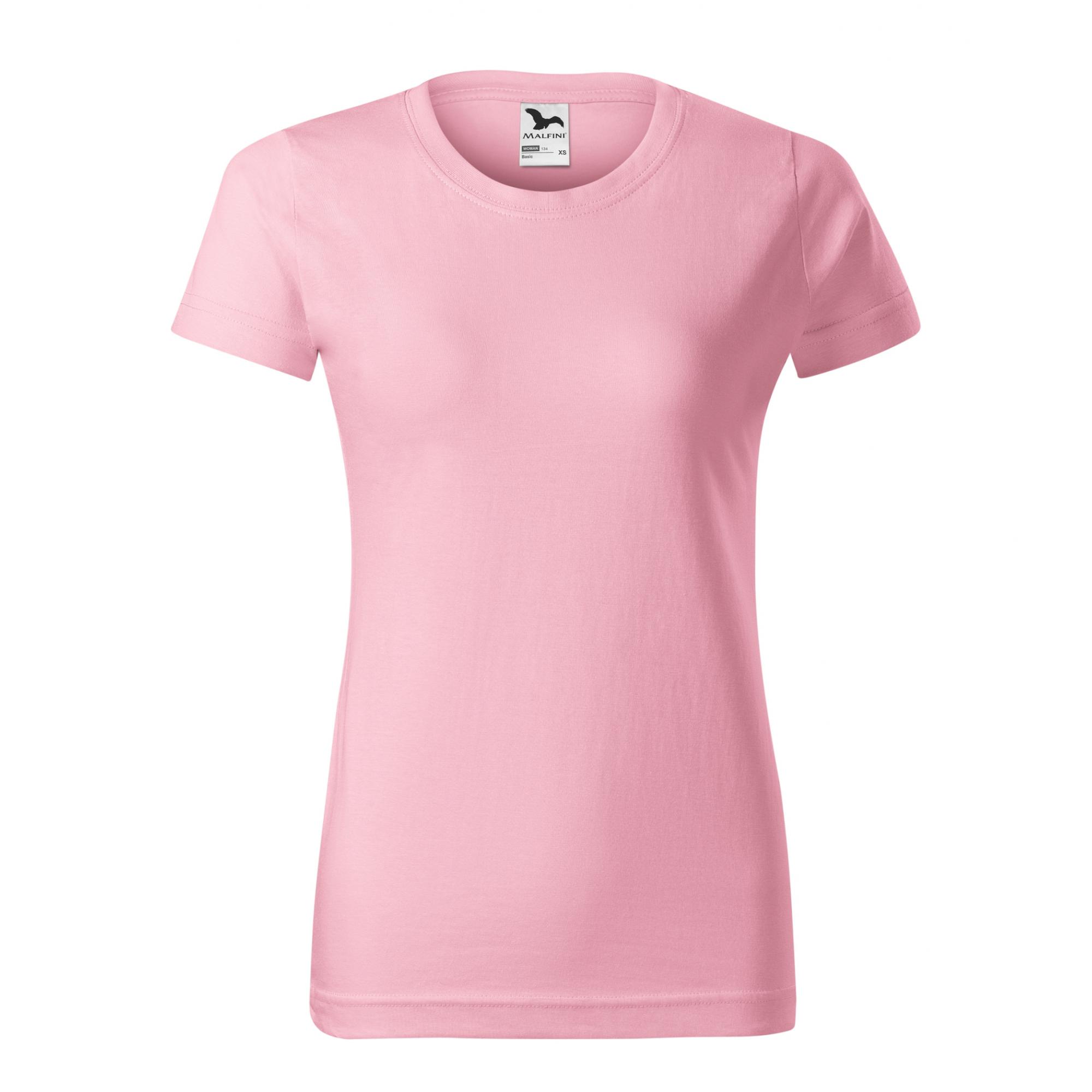 Tricou pentru damă Basic 134 Roz L