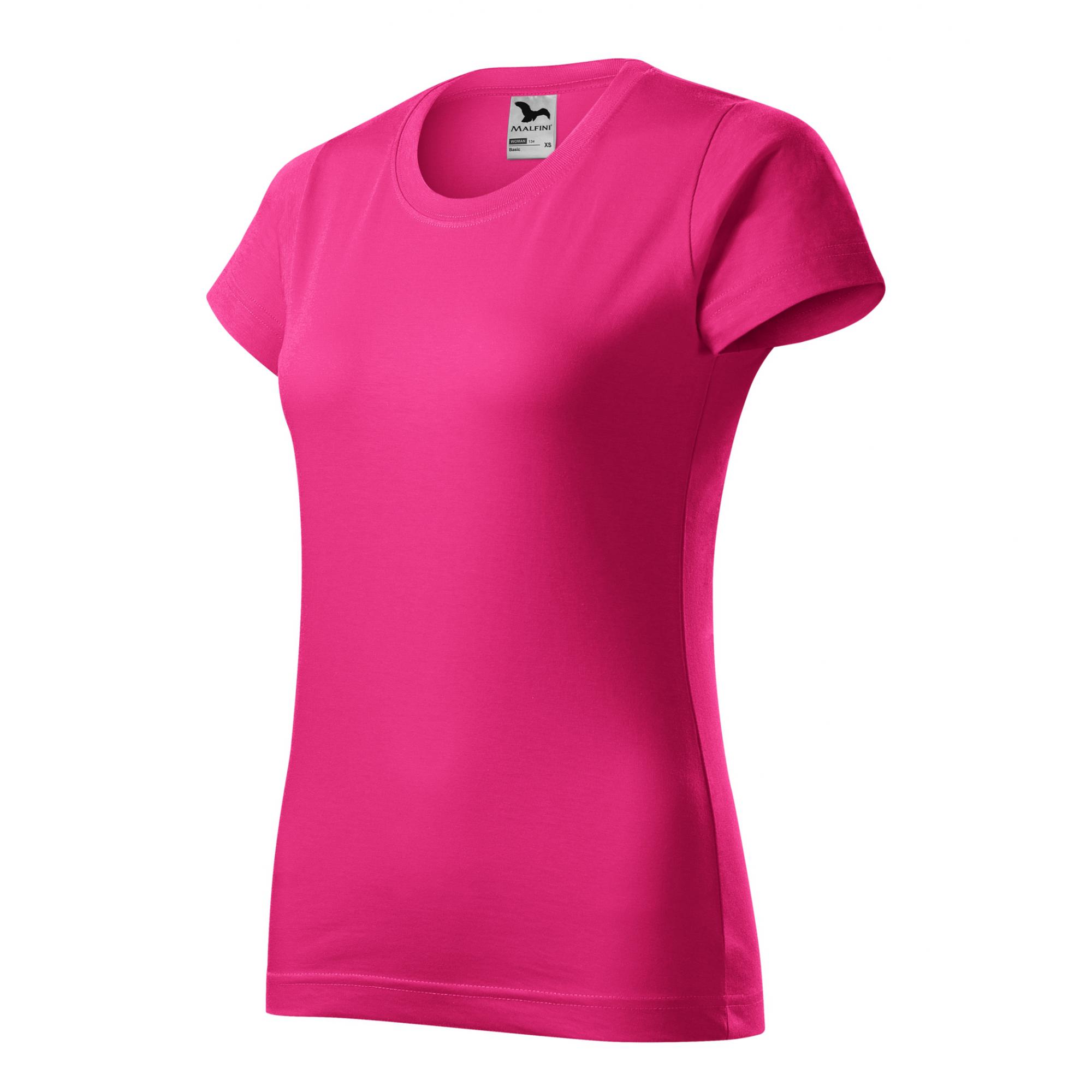 Tricou pentru damă Basic 134 Purpuriu S