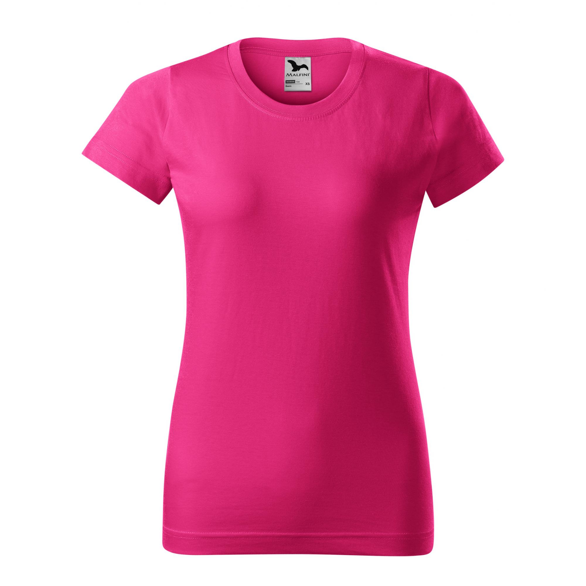 Tricou pentru damă Basic 134 Purpuriu M