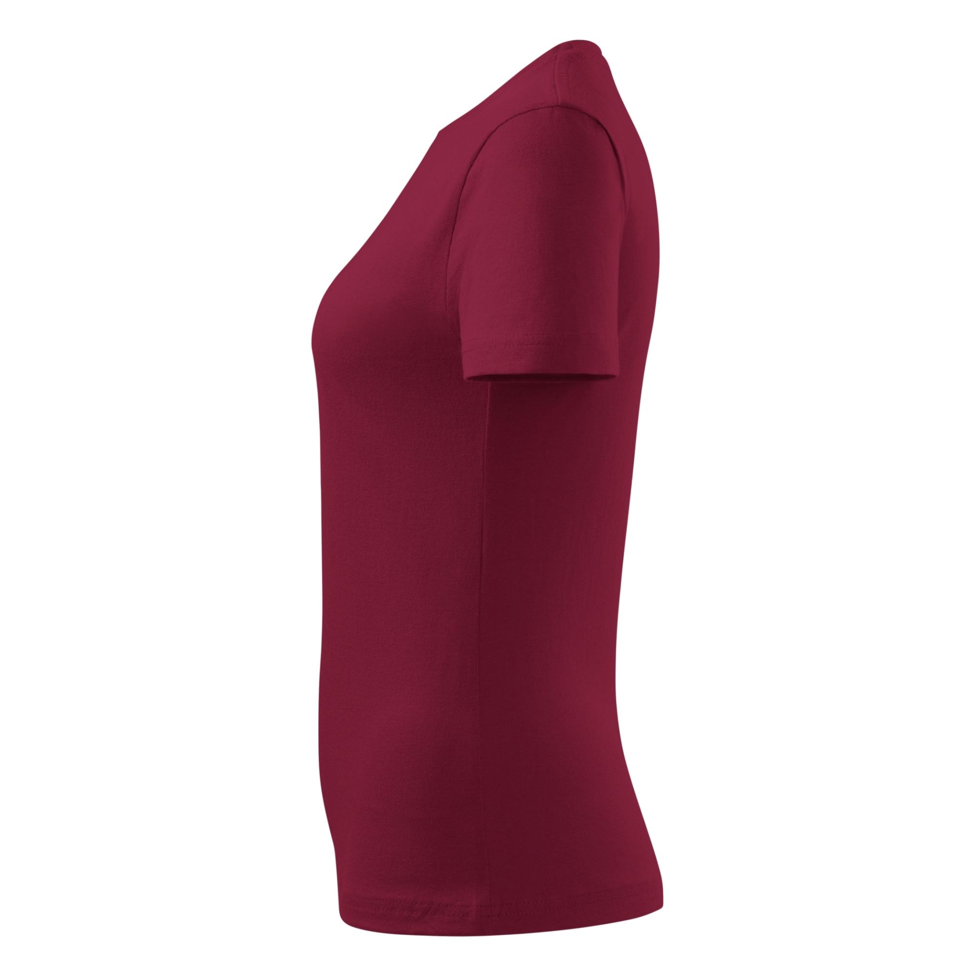 Tricou pentru damă Basic 134 Garnet M