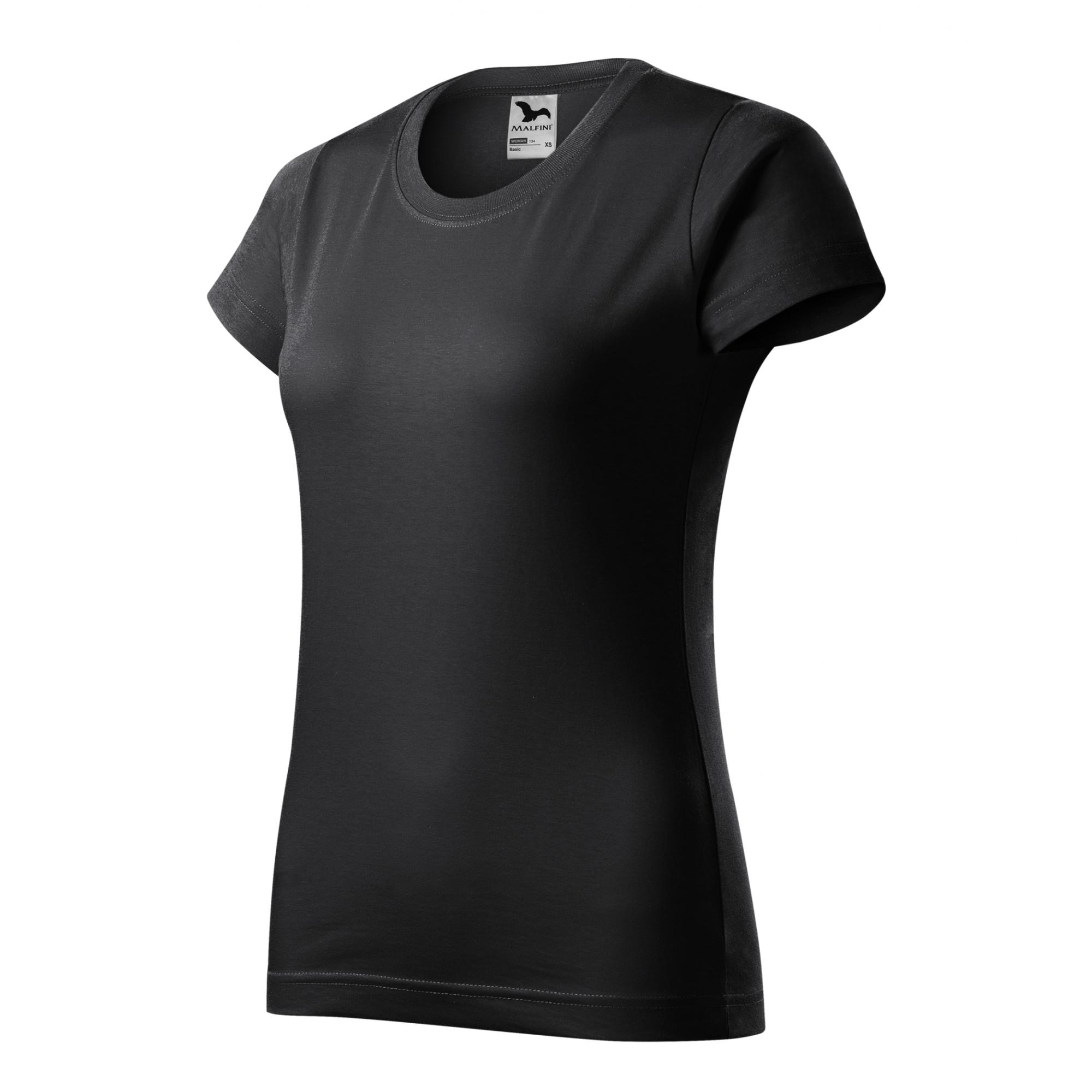 Tricou pentru damă Basic 134 Ebony gray XS