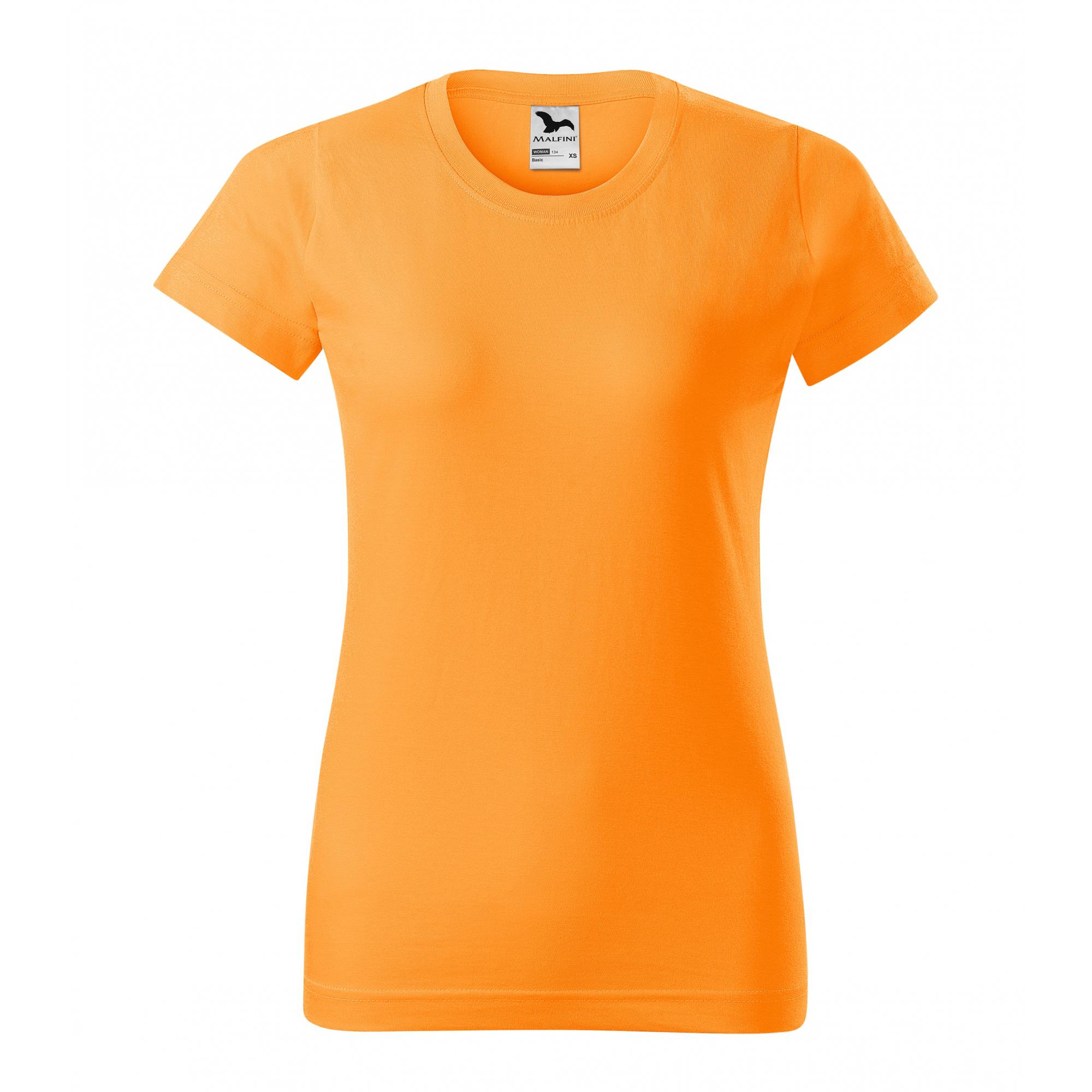 Tricou pentru damă Basic 134 Tangerine orange L