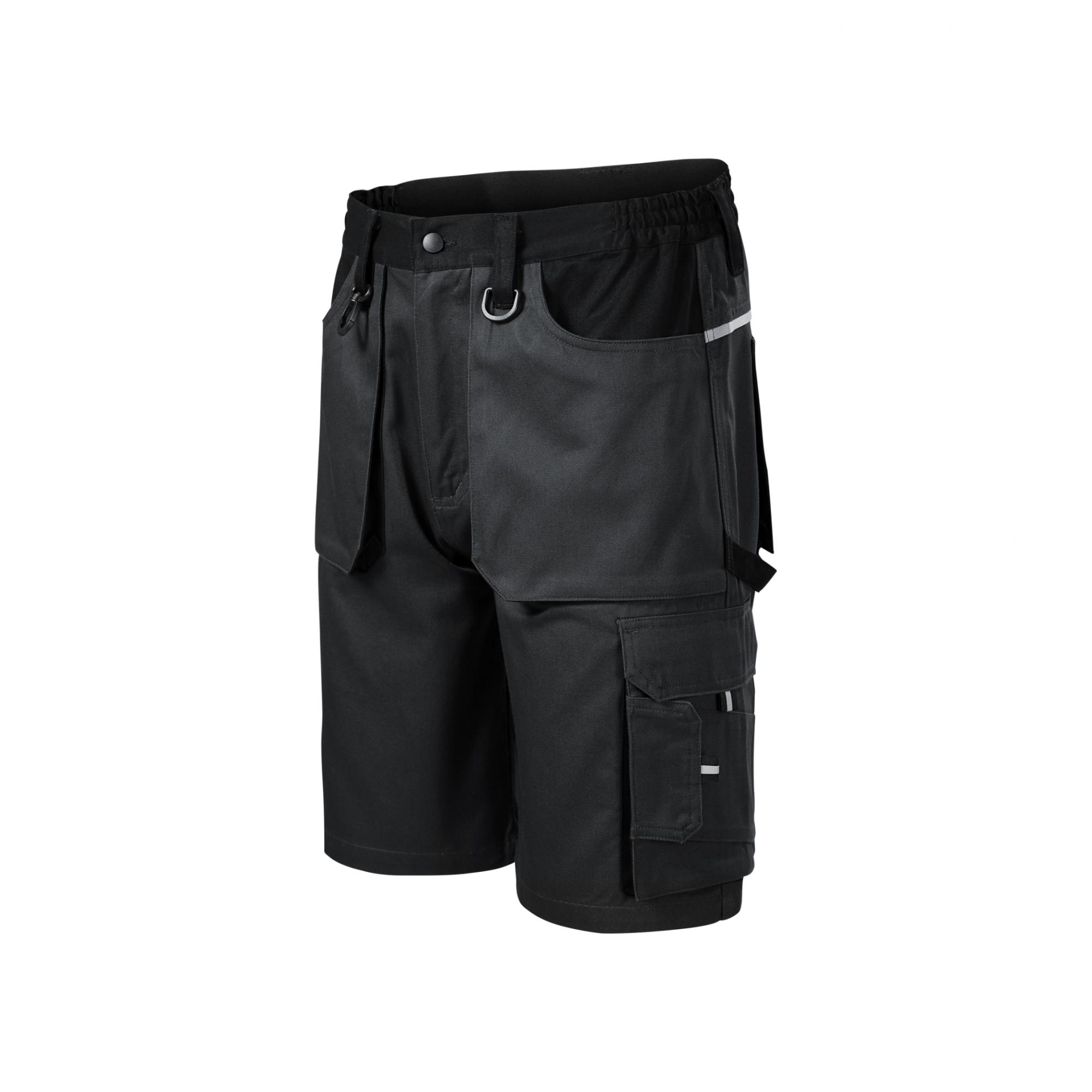 Pantaloni scurți de muncă pentru bărbaţi Woody W05 Ebony gray
