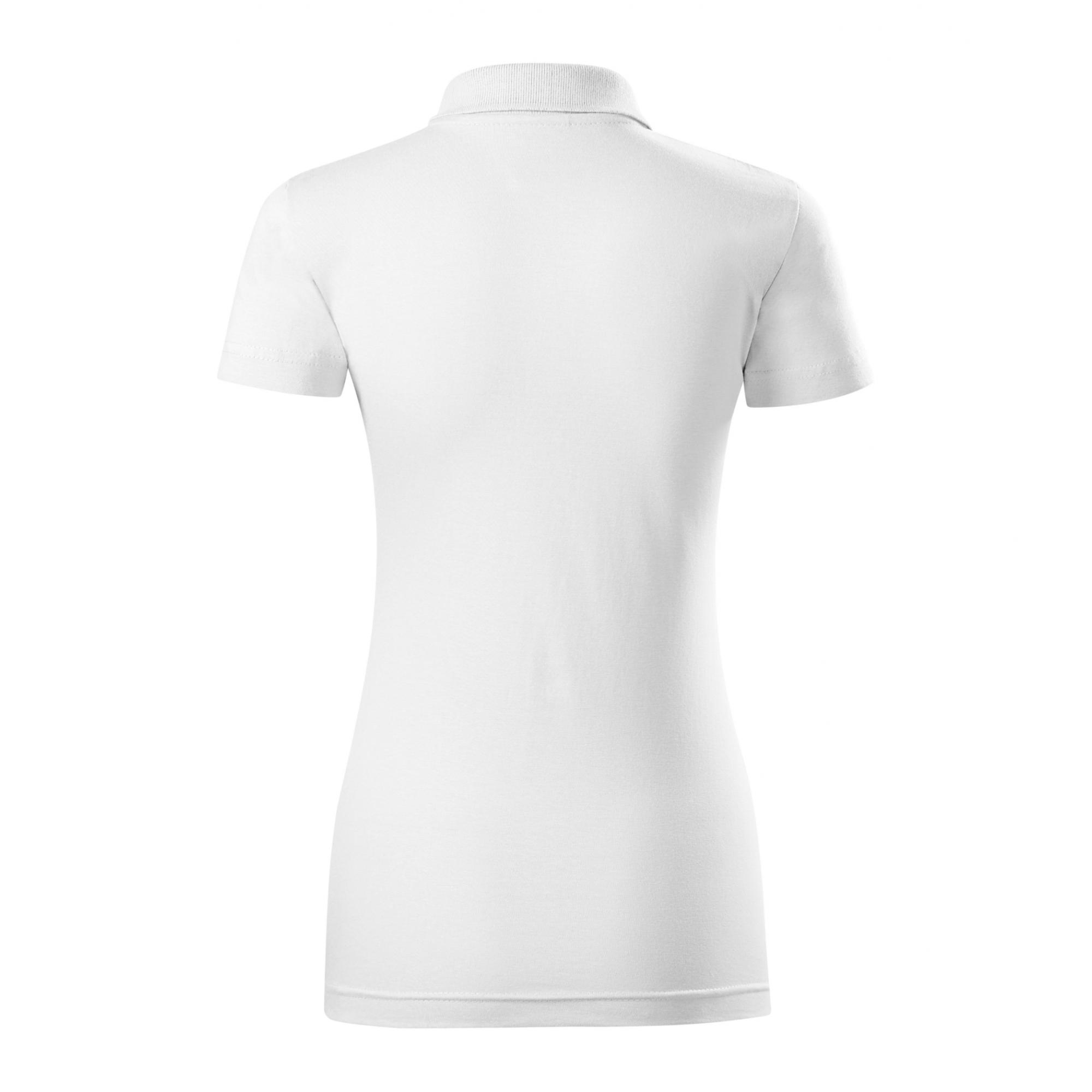 Tricou polo pentru damă Single J. 223 Alb XL
