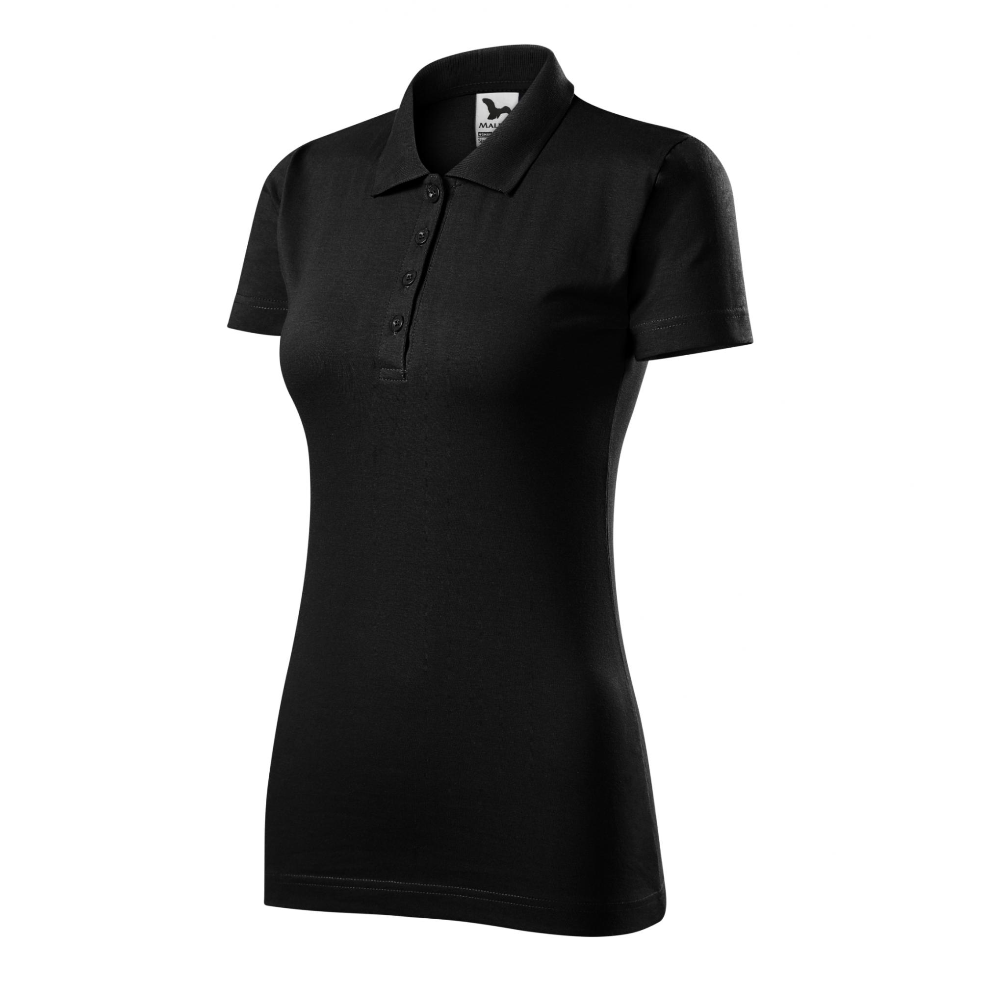 Tricou polo pentru damă Single J. 223 Negru