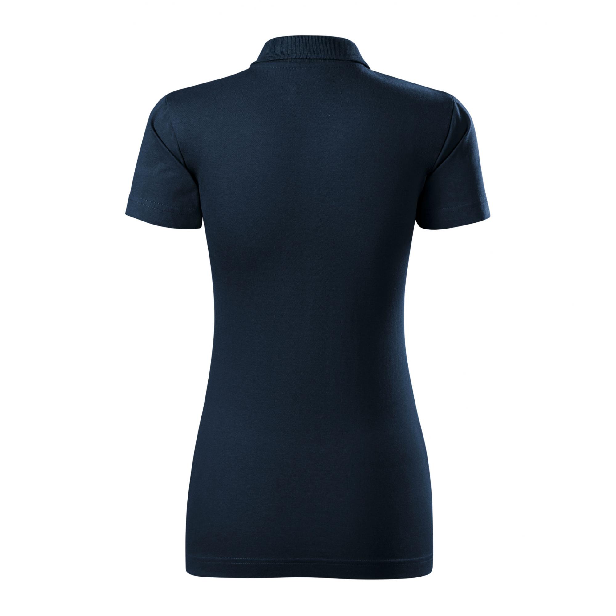 Tricou polo pentru damă Single J. 223 Albastru marin XS