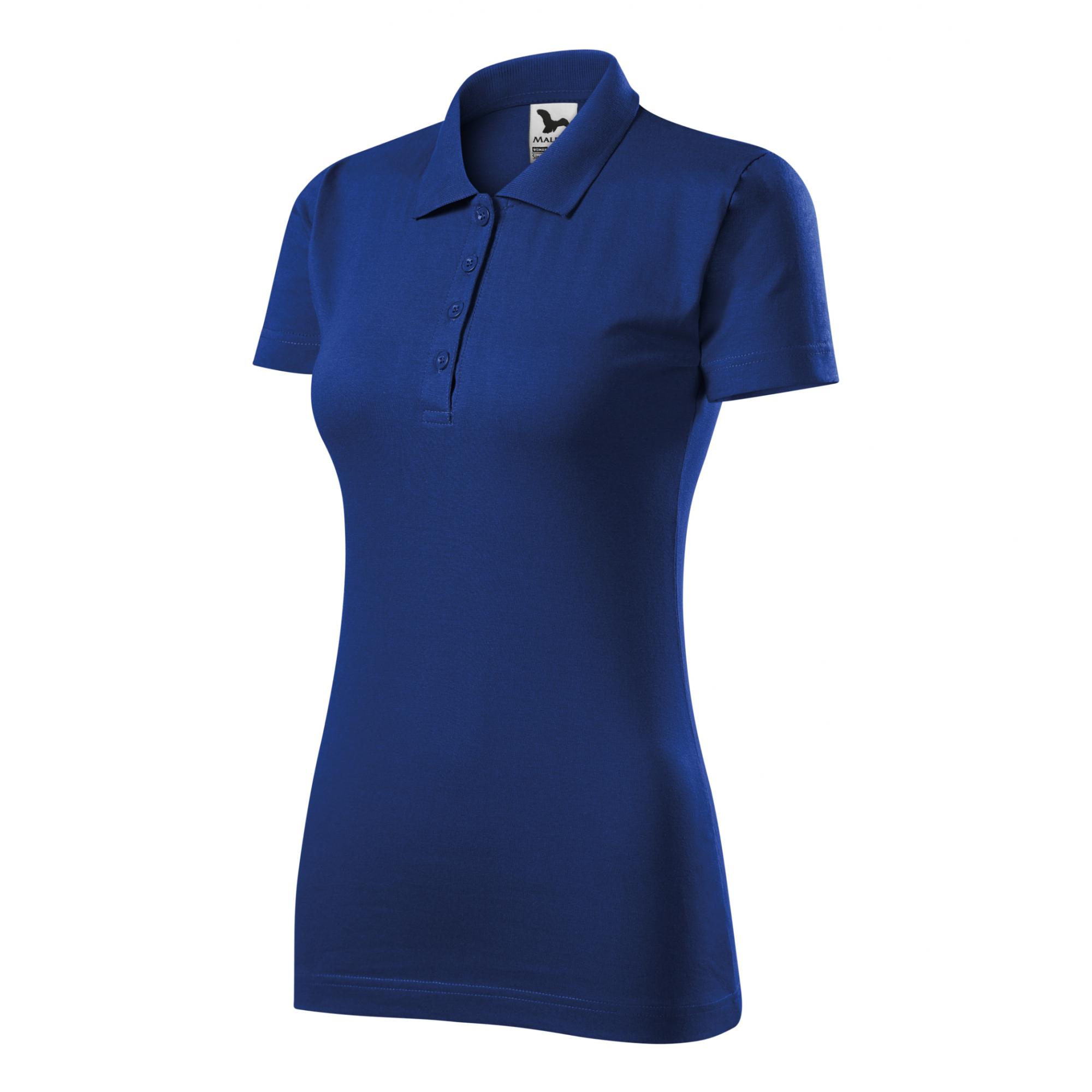 Tricou polo pentru damă Single J. 223 Albastru regal