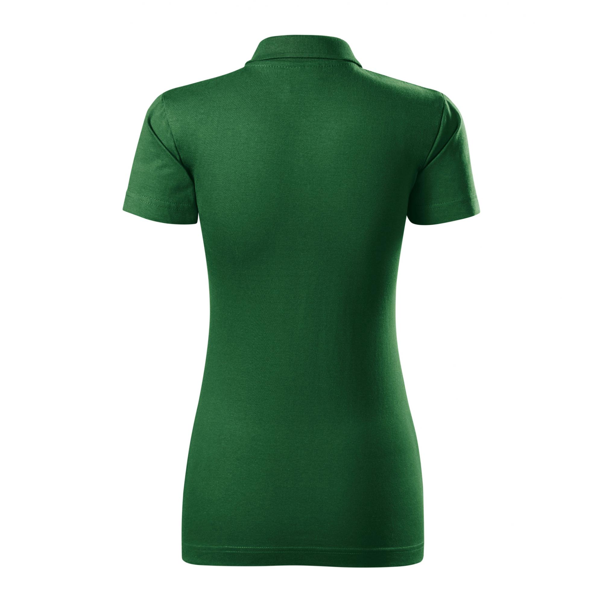 Tricou polo pentru damă Single J. 223 Verde sticla XXL