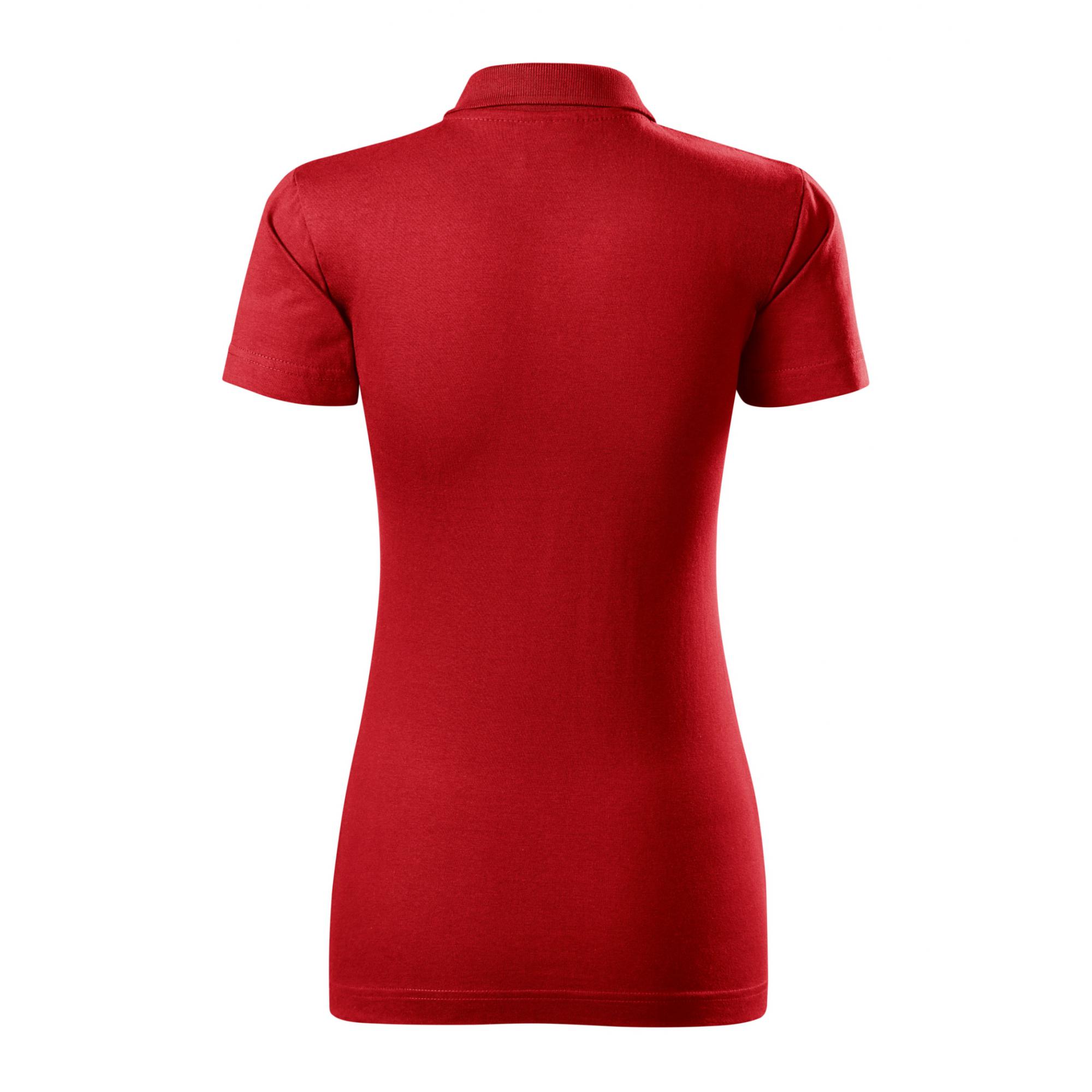 Tricou polo pentru damă Single J. 223 Rosu M