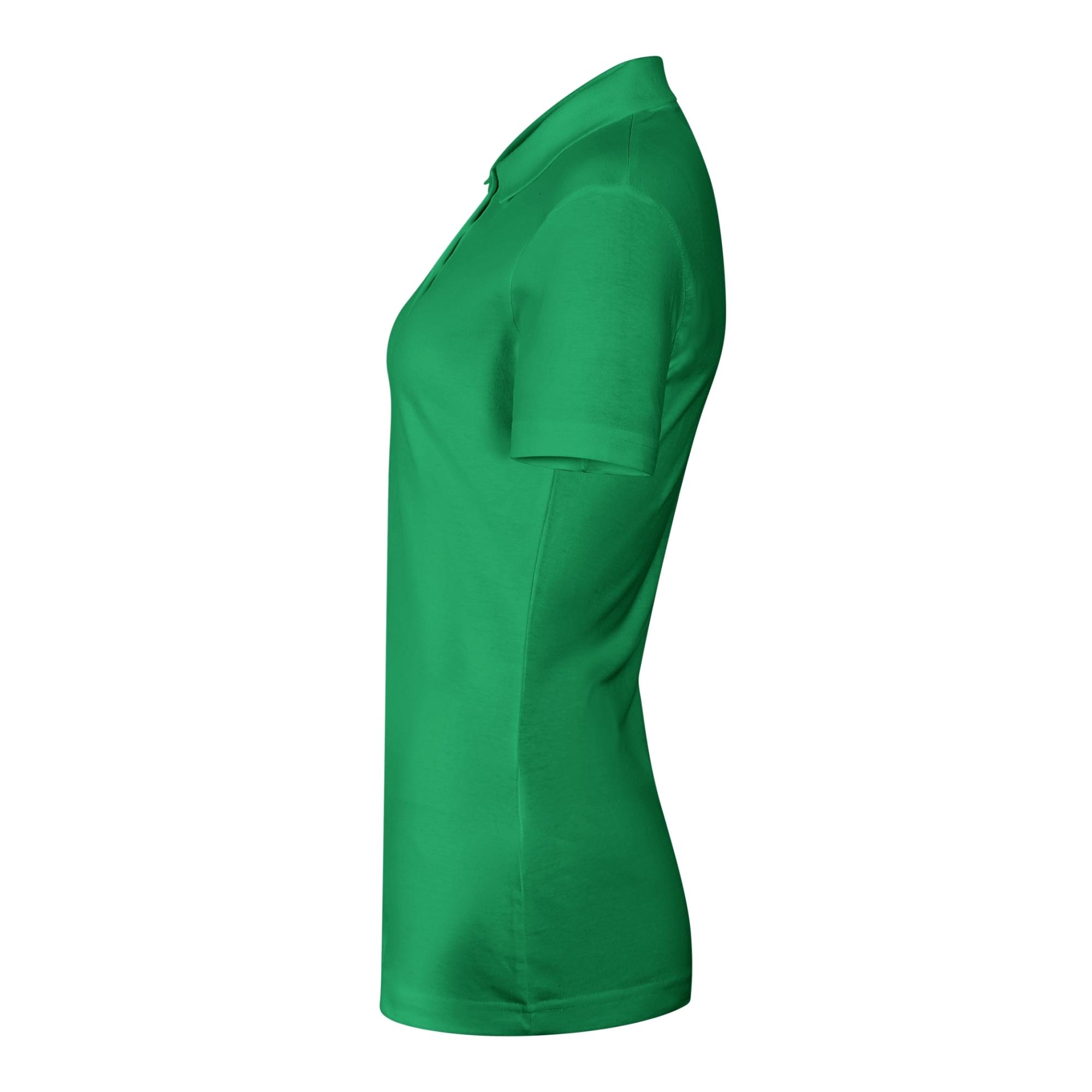 Tricou polo pentru damă Single J. 223 Verde mediu XL