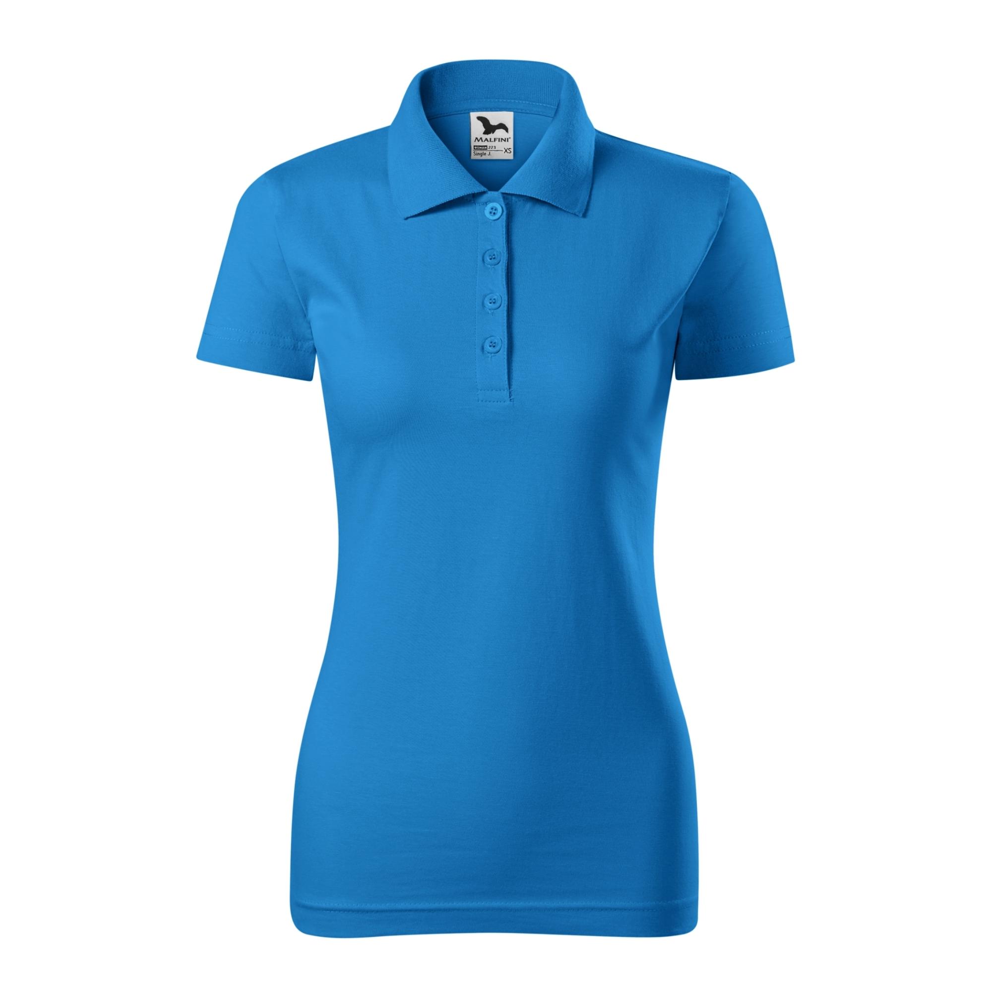 Tricou polo pentru damă Single J. 223 Snorkel blue XL