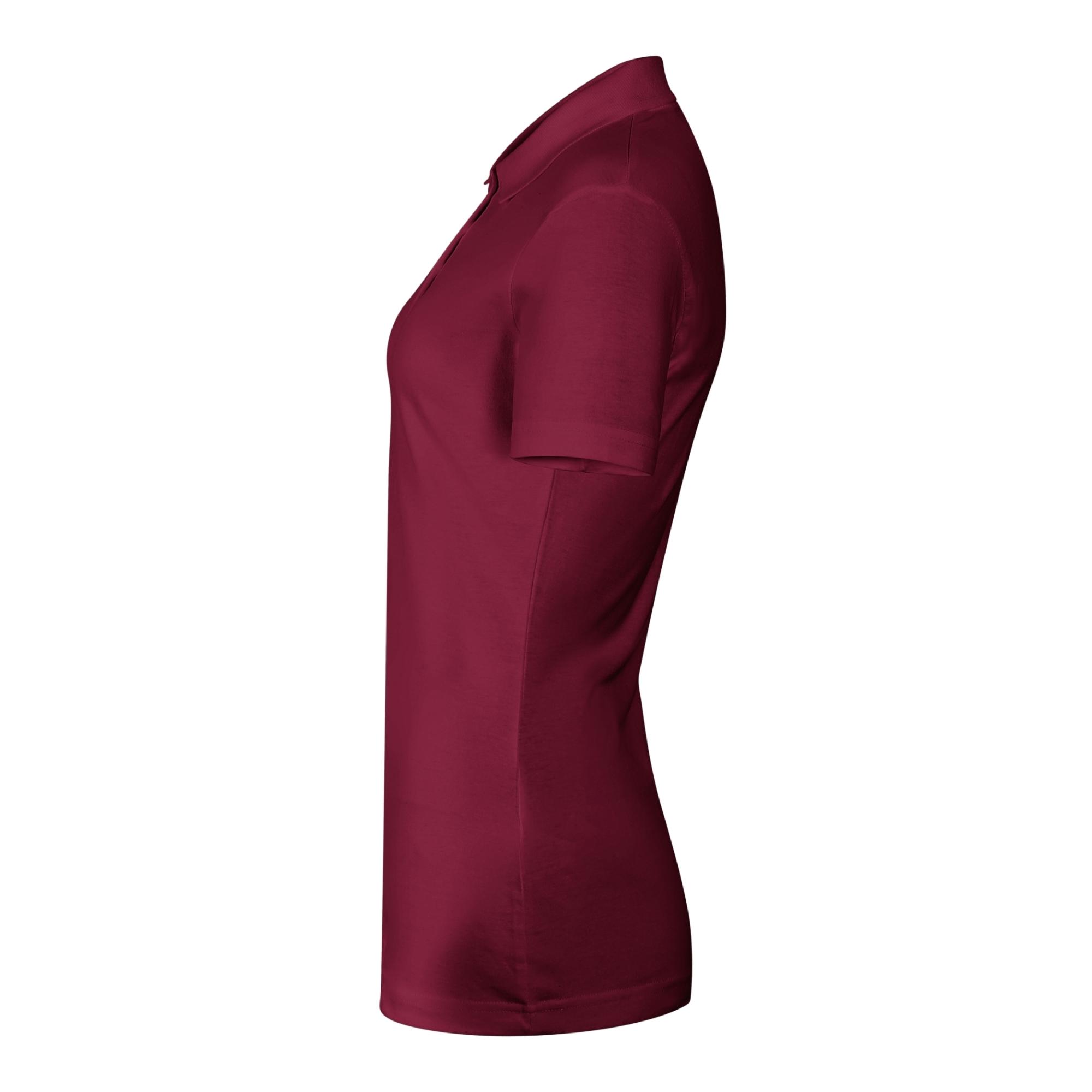 Tricou polo pentru damă Single J. 223 Garnet XL