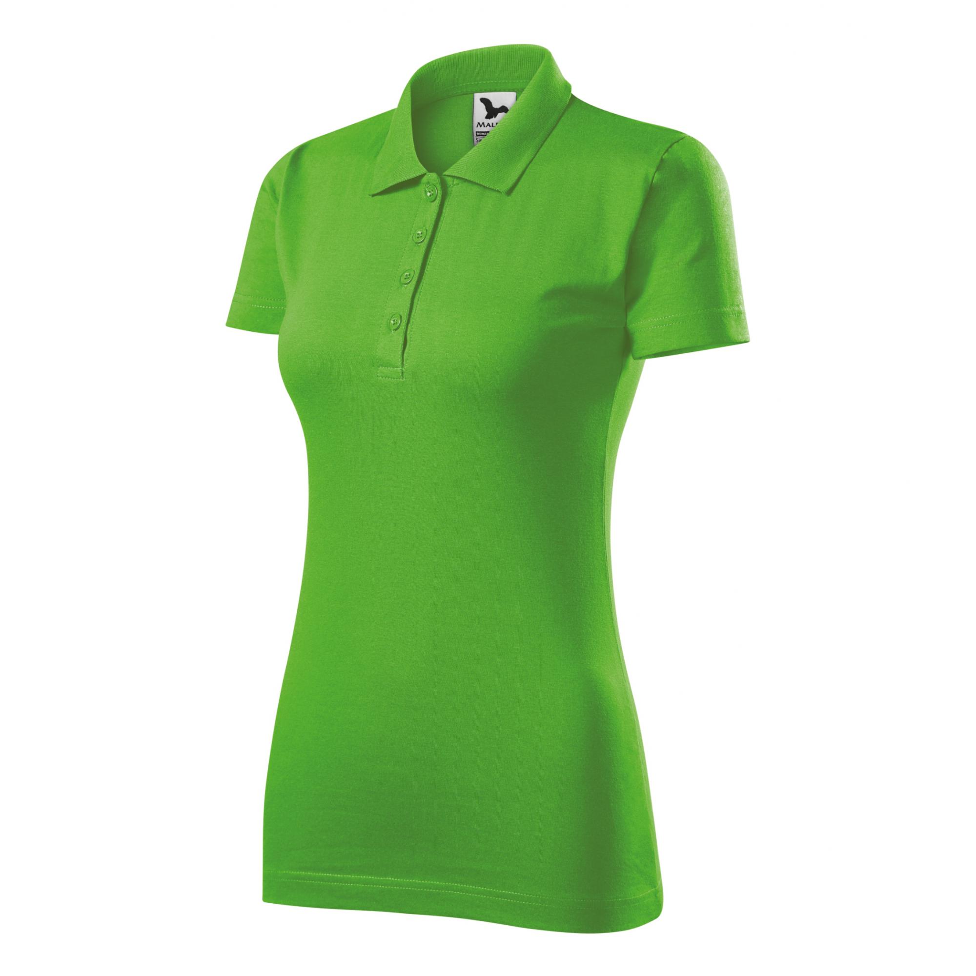 Tricou polo pentru damă Single J. 223 Verde măr