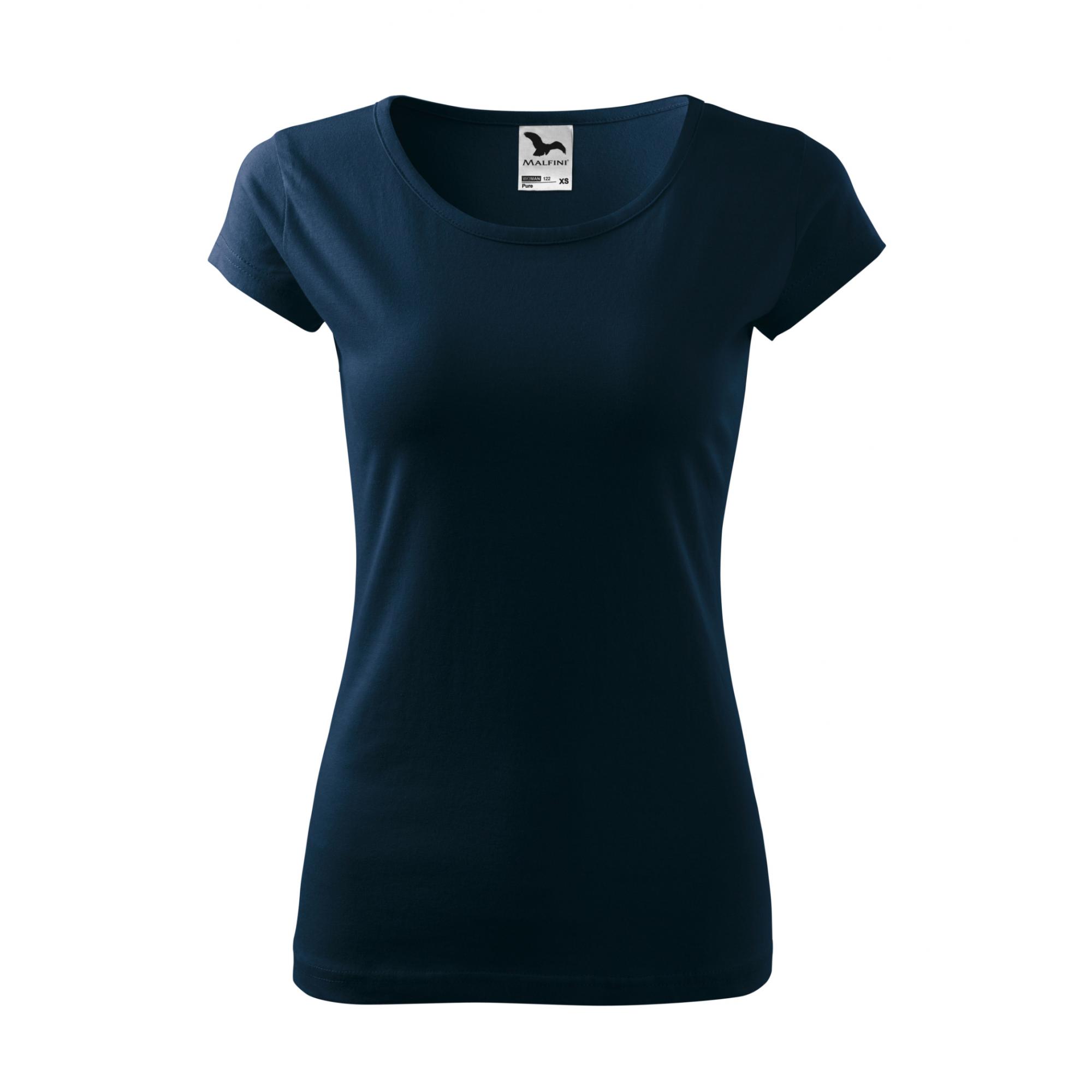 Tricou pentru damă Pure 122 Albastru marin 3XL