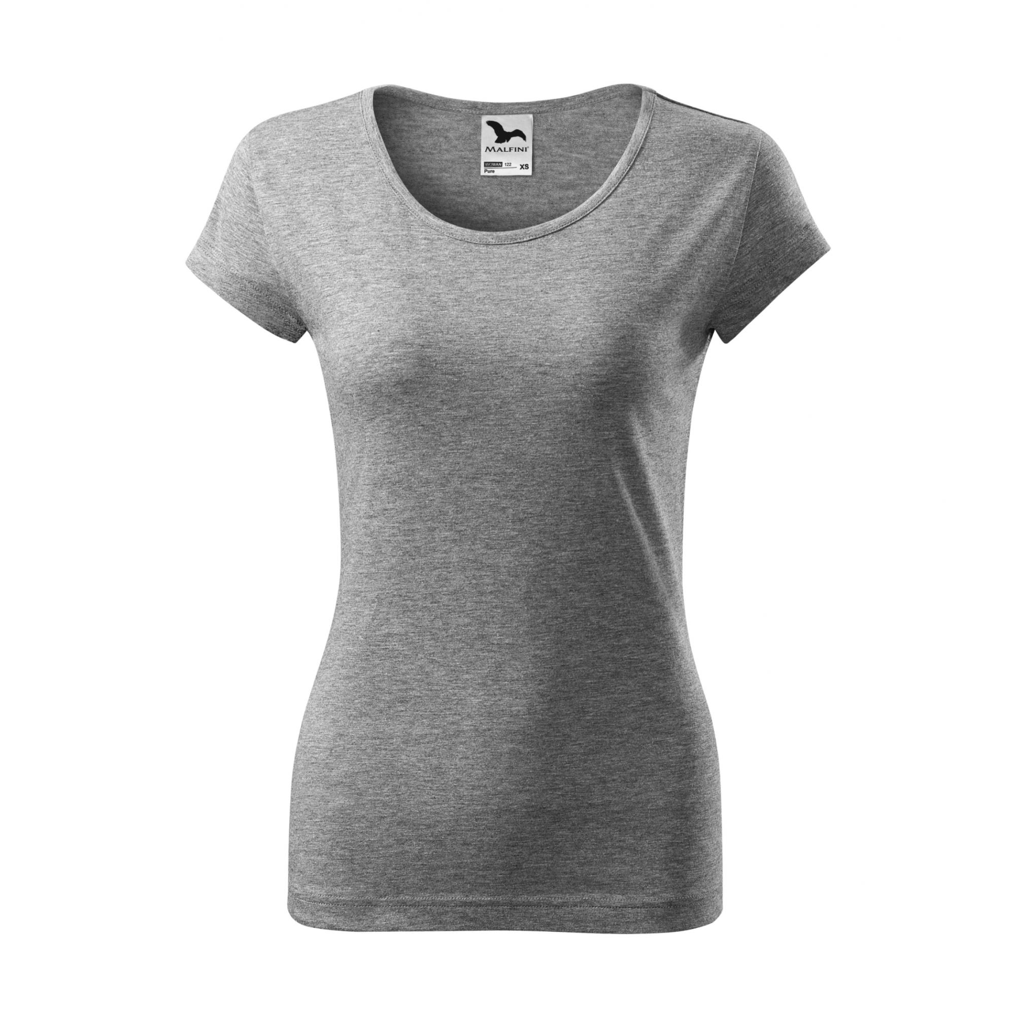 Tricou pentru damă Pure 122 Gri inchis XXL