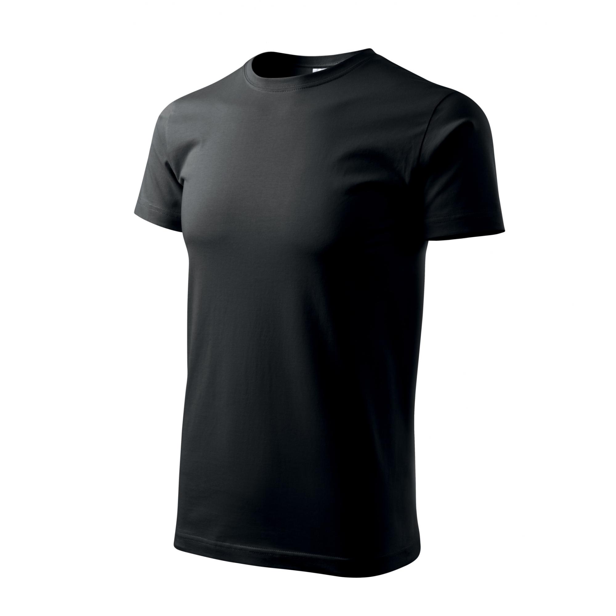 Tricou pentru bărbaţi Basic 129 Negru 3XL