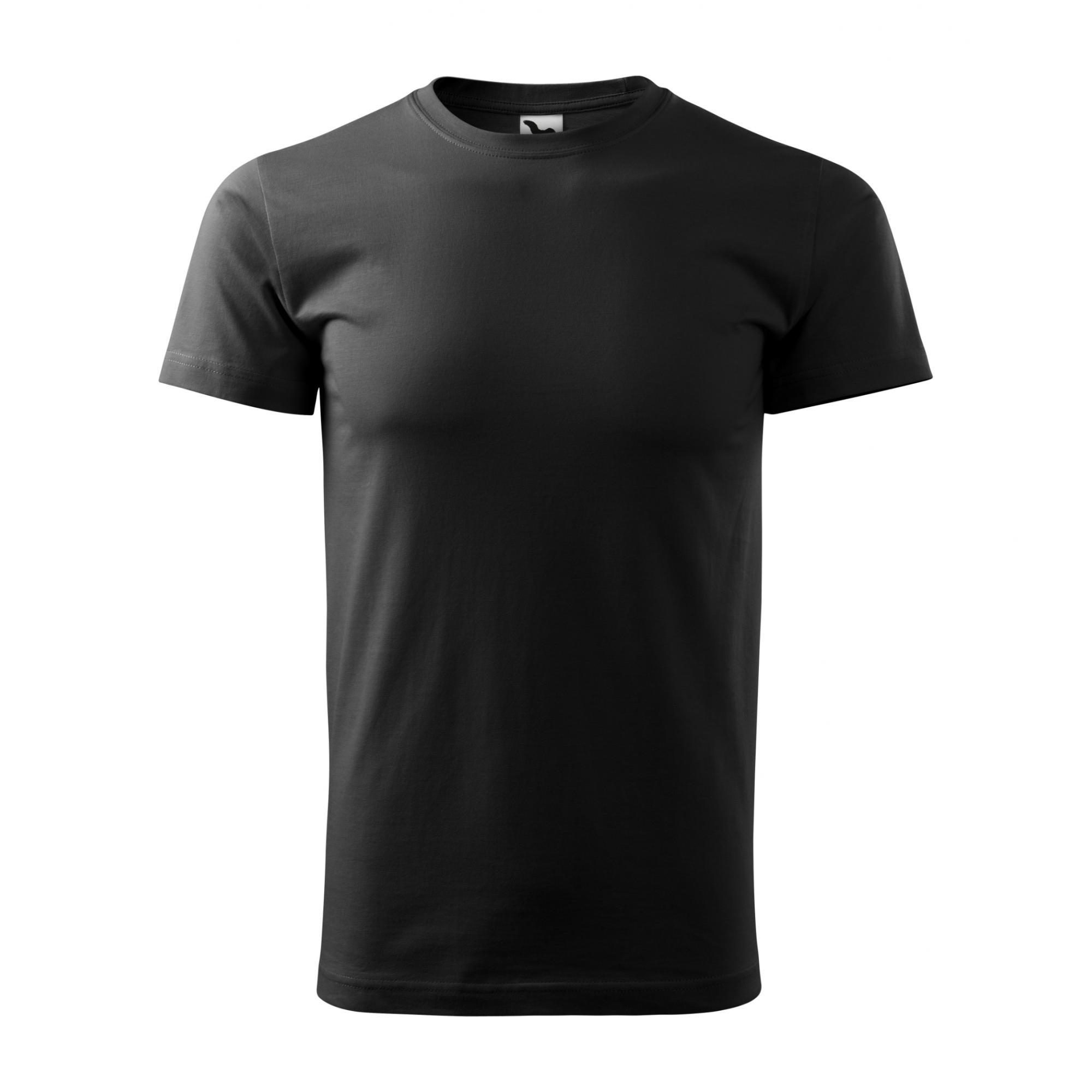 Tricou pentru bărbaţi Basic 129 Negru XL